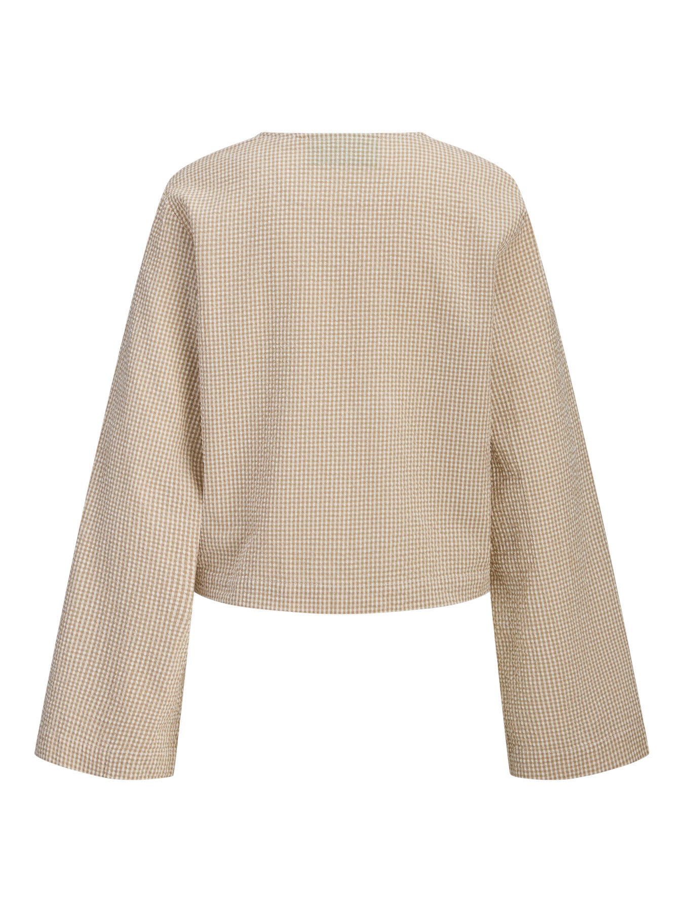 Zoe tie top beige