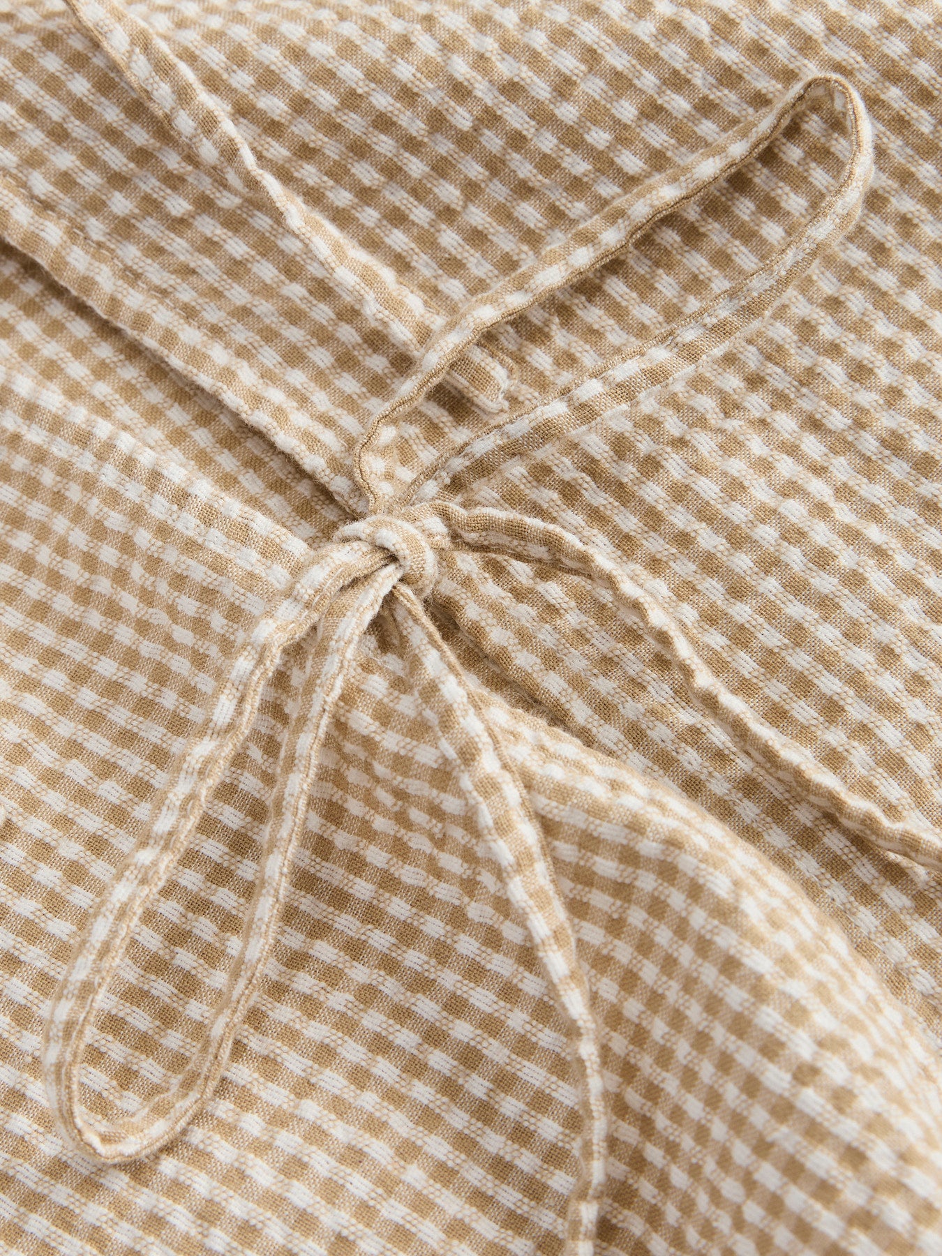 Zoe tie top beige