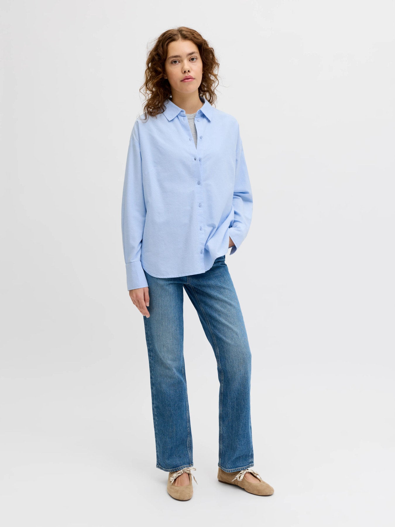 Lea shirt blue