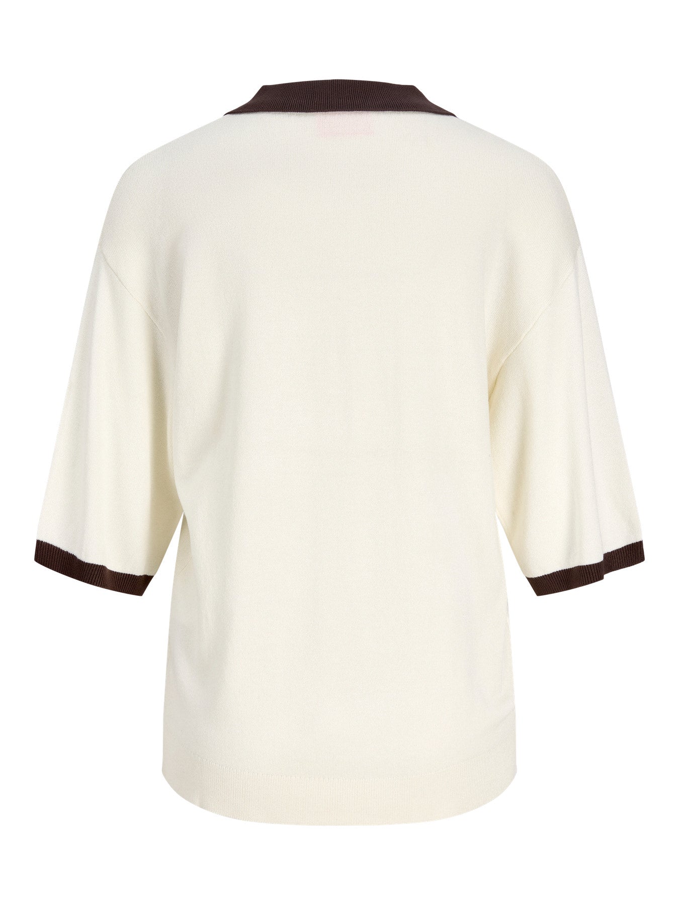 Vilda polo knit cream