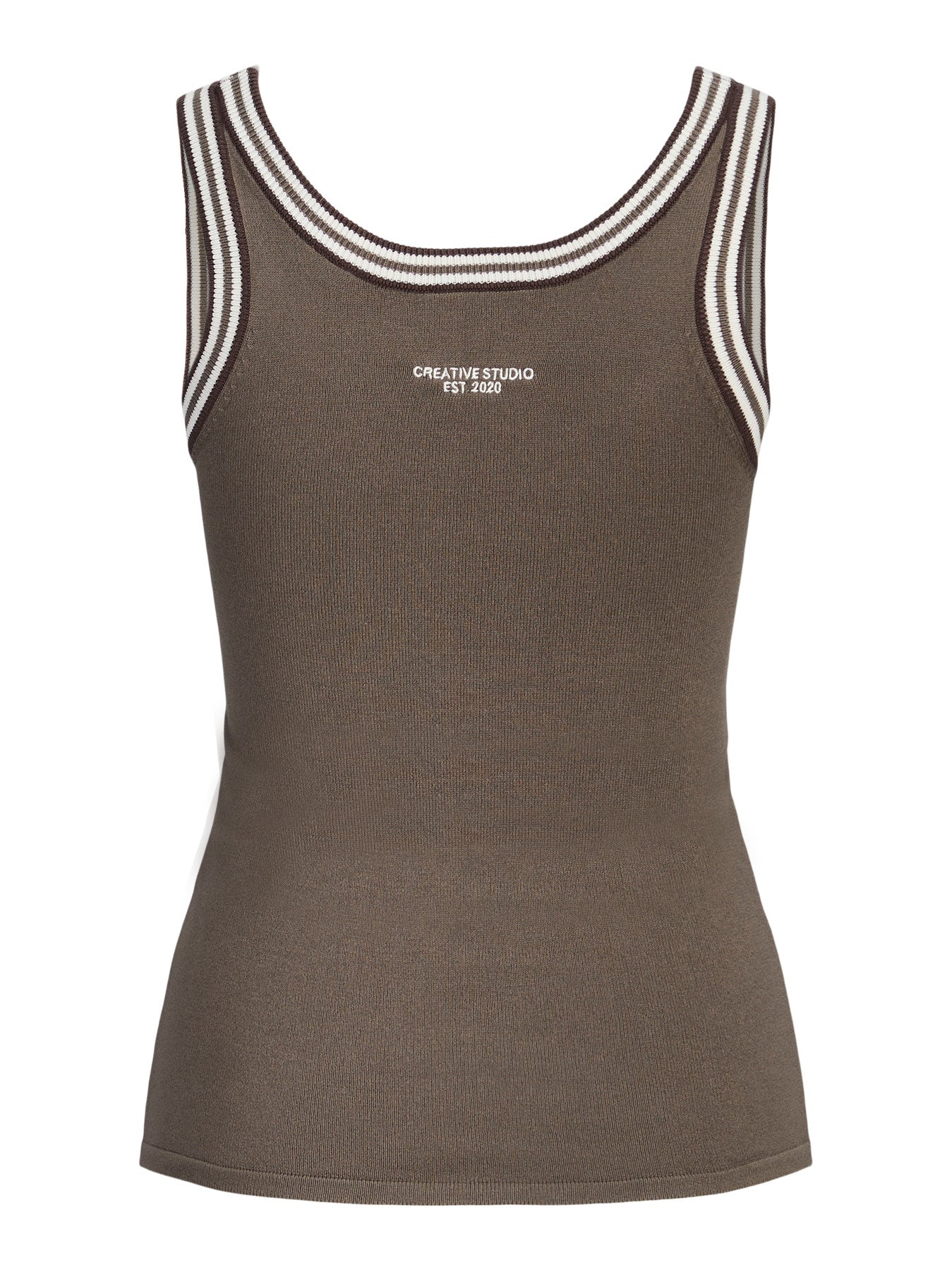Mina knit top khaki