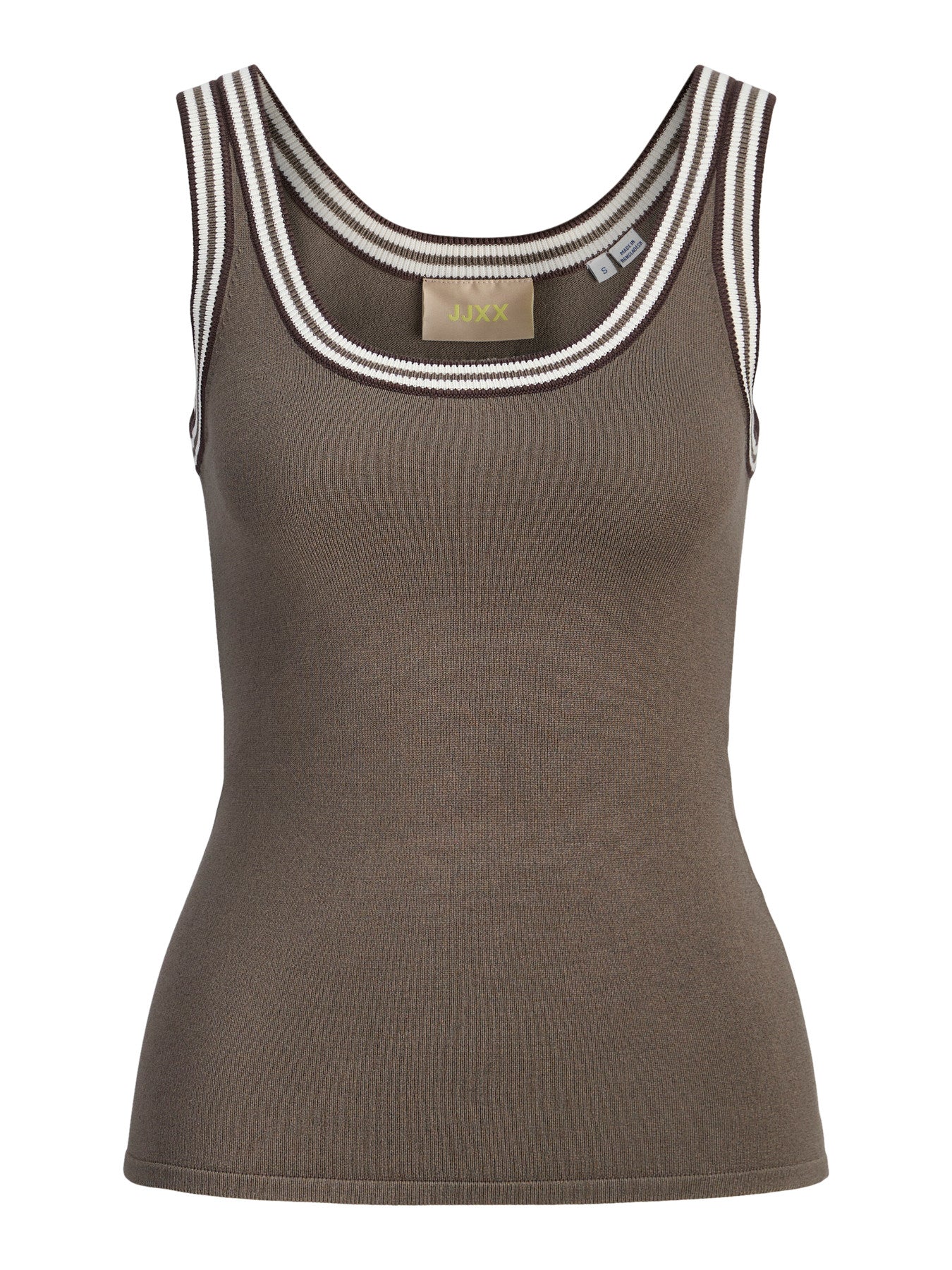 Mina knit top khaki