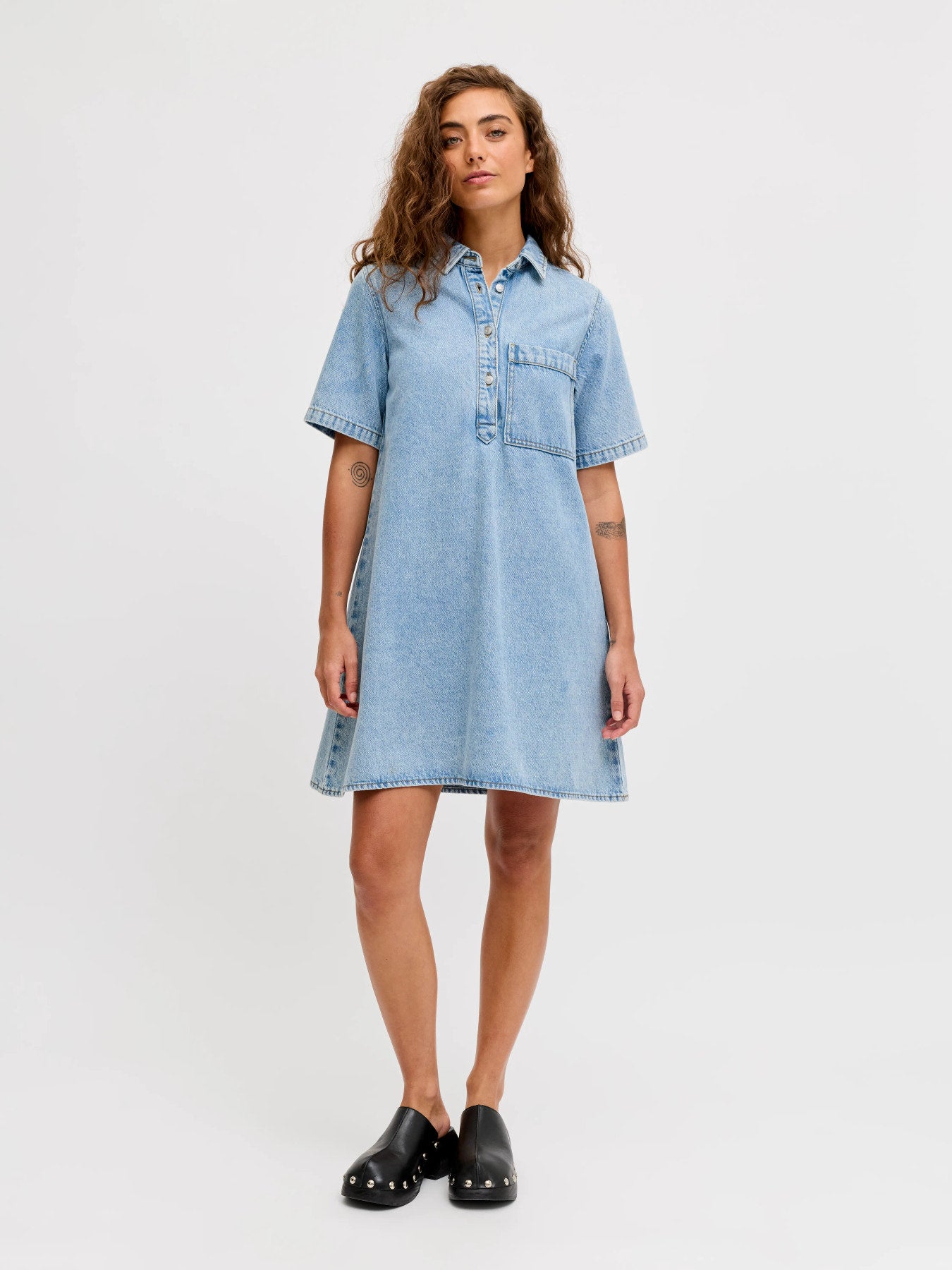 Amara denim dress