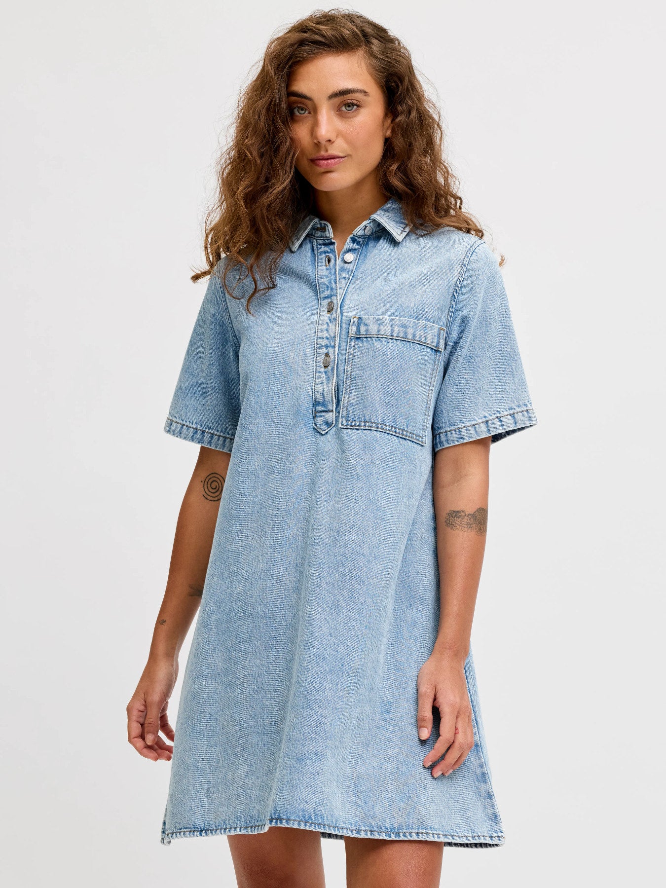Amara denim dress