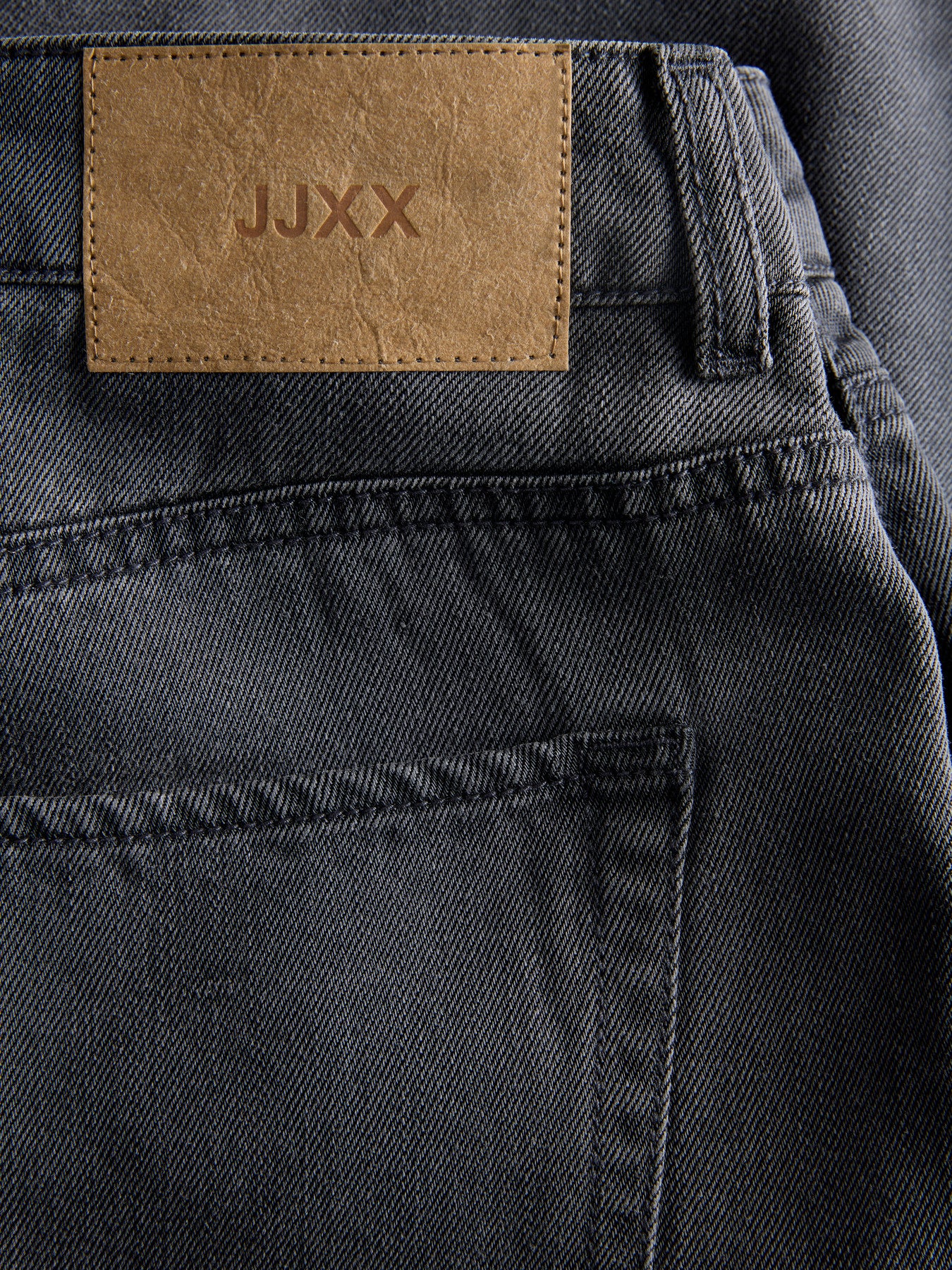 Paulina denim short grey