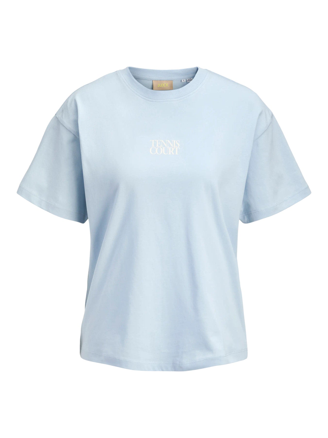 Tennis court T-shirt blue