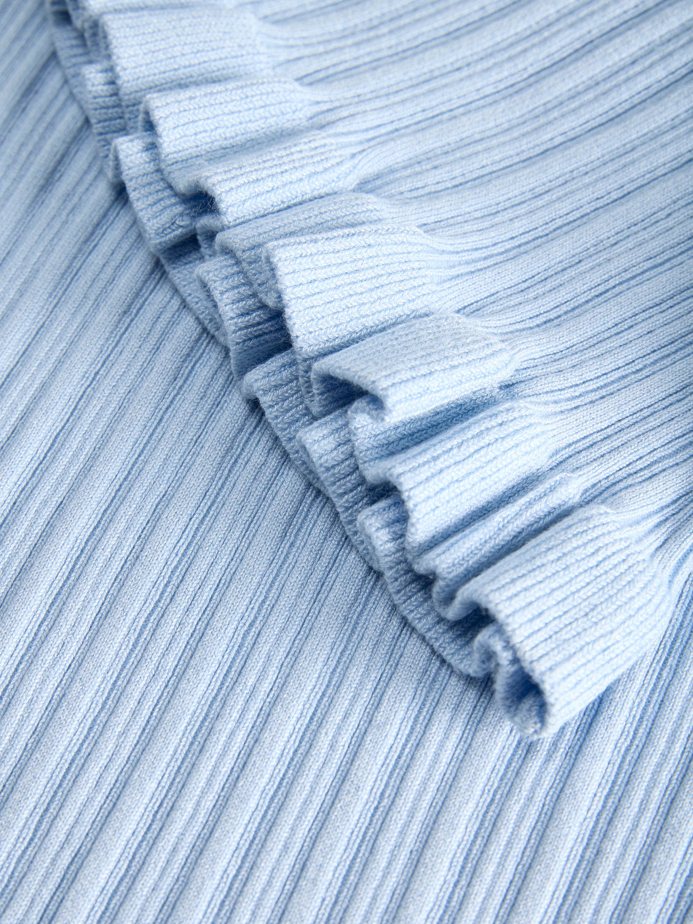 Hazel knit top blue