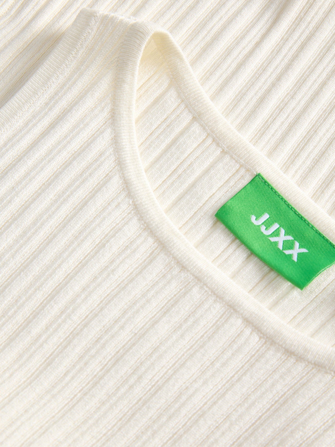 Hazel knit top white