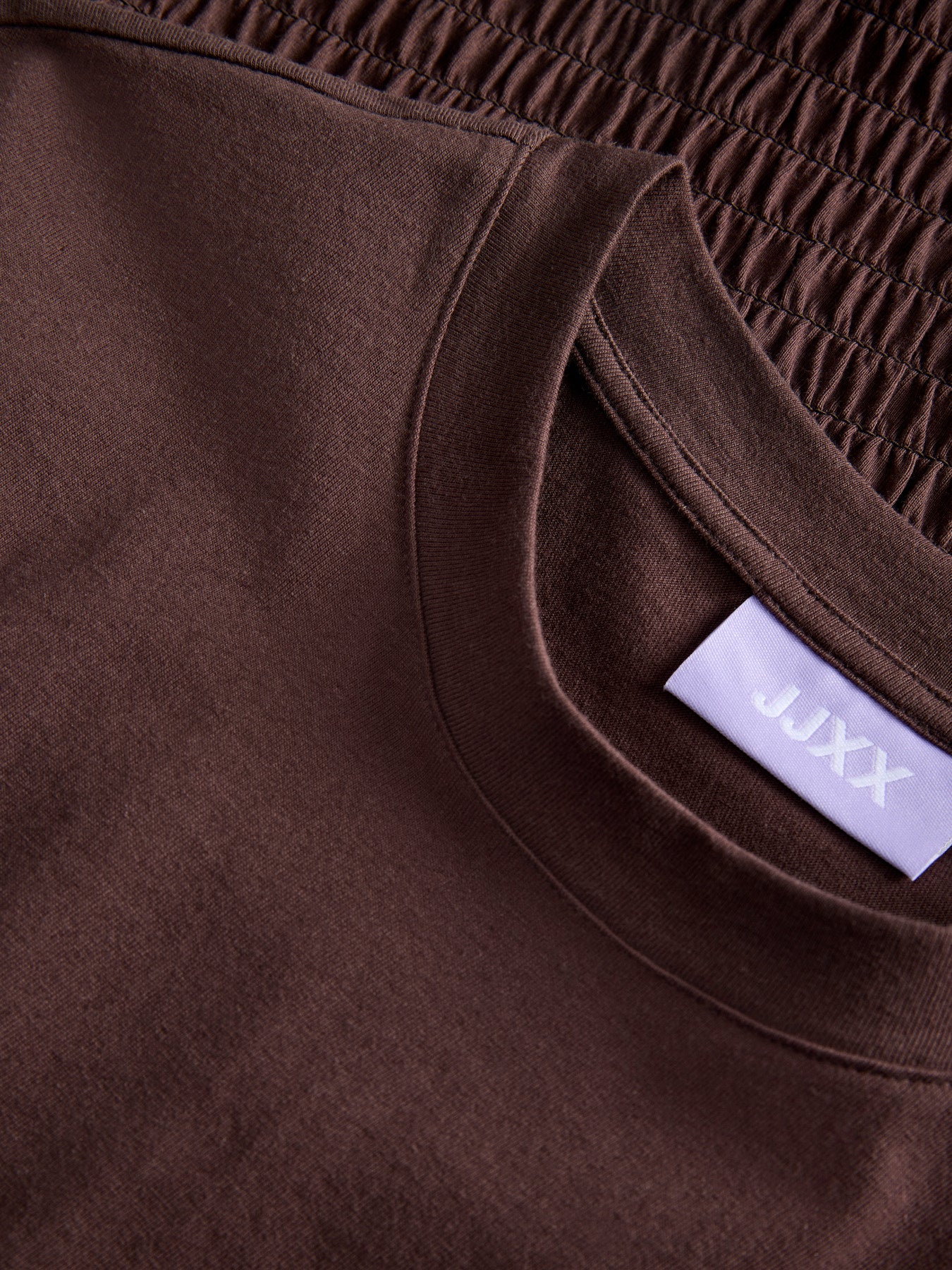 Evelyn smock T-shirt brown