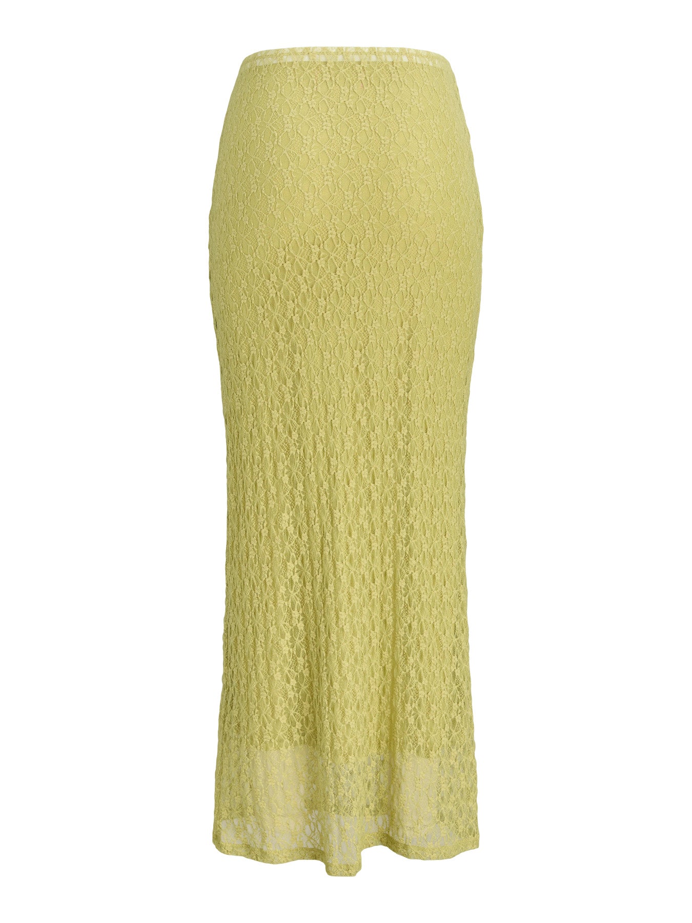 Monroe lace maxiskirt green