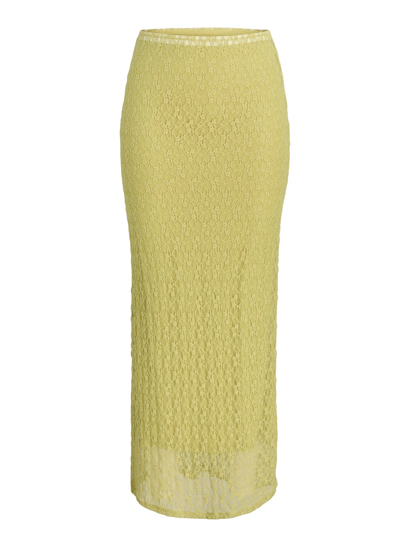 Monroe lace maxiskirt green