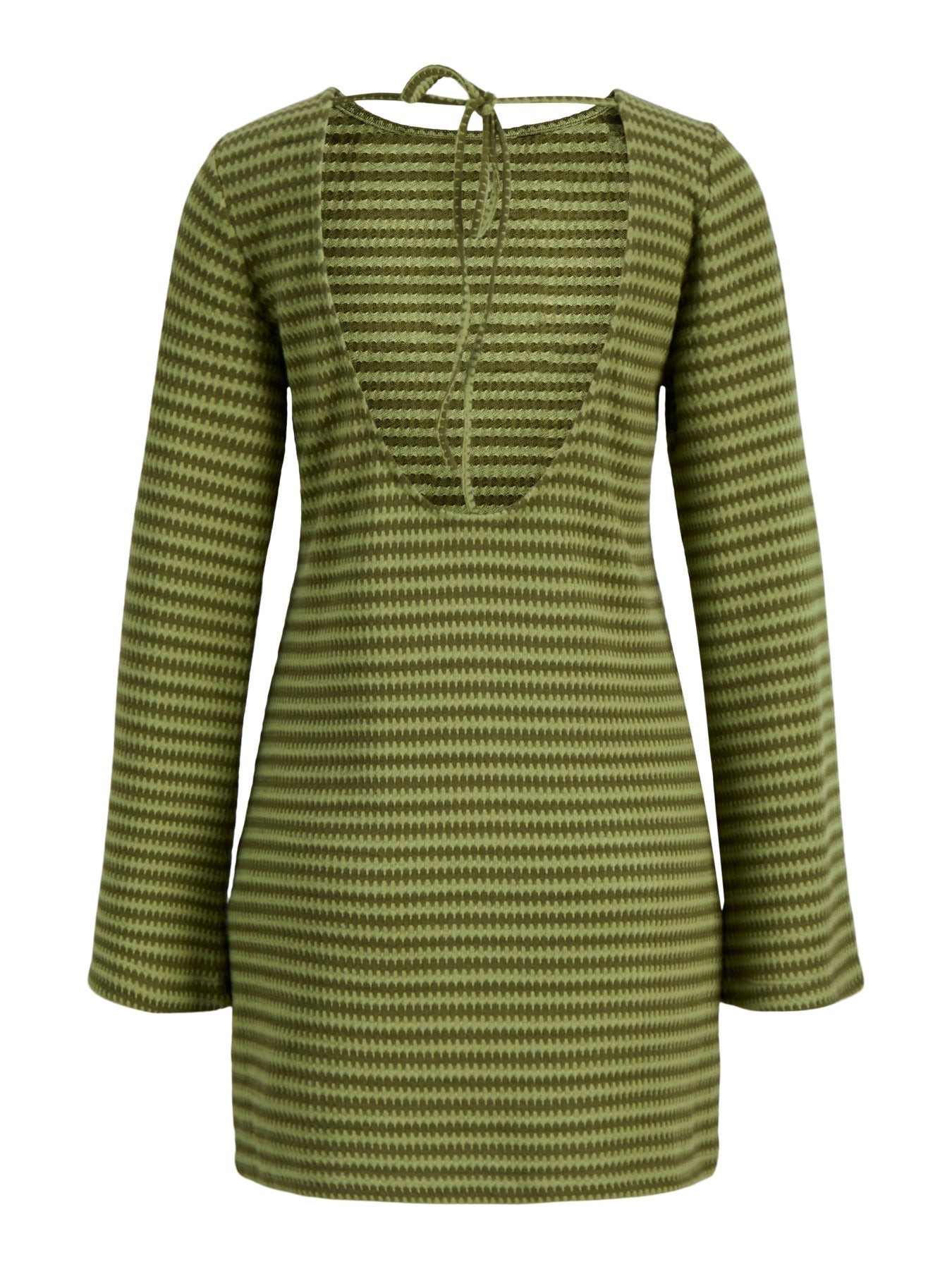 Sienna open back dress olive