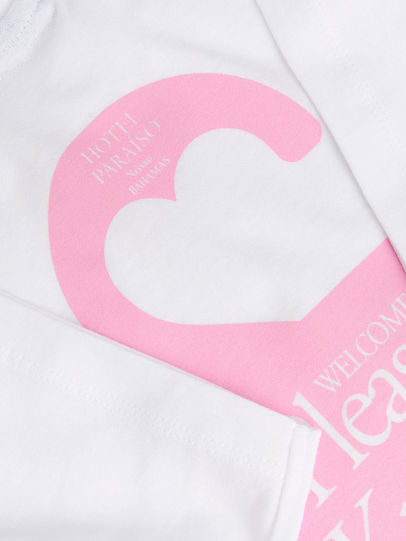 Please knock T-shirt white