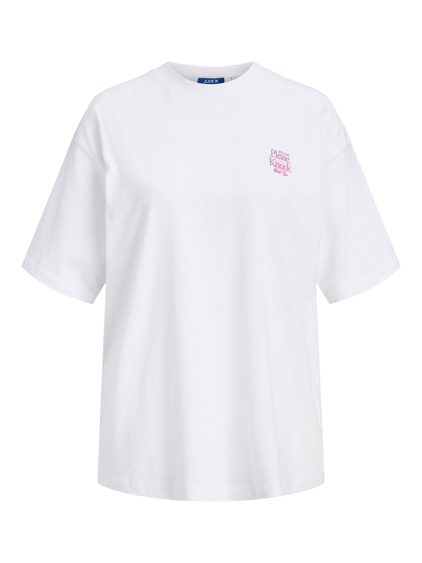 Please knock T-shirt white