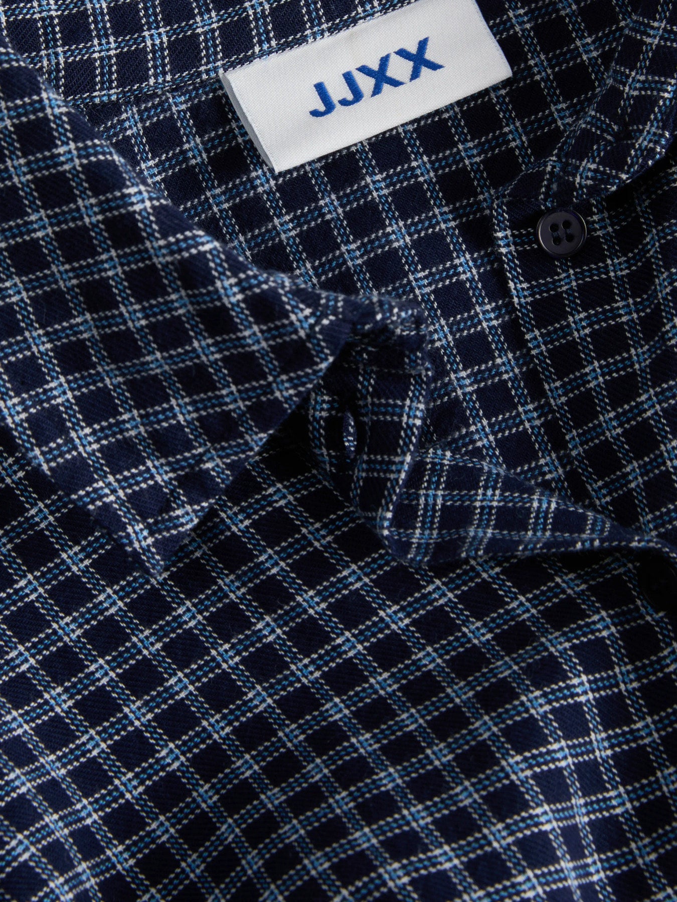 Jamie check flannel shirt - blue