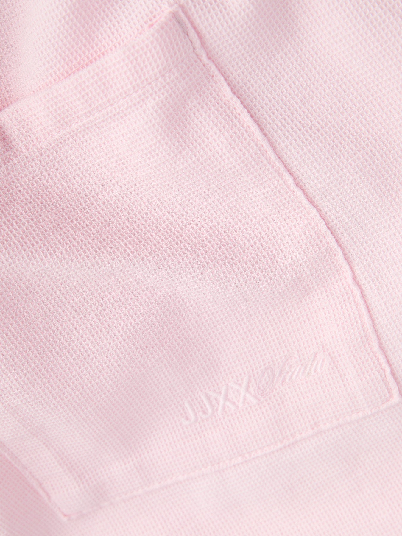 Global waffle shorts pink