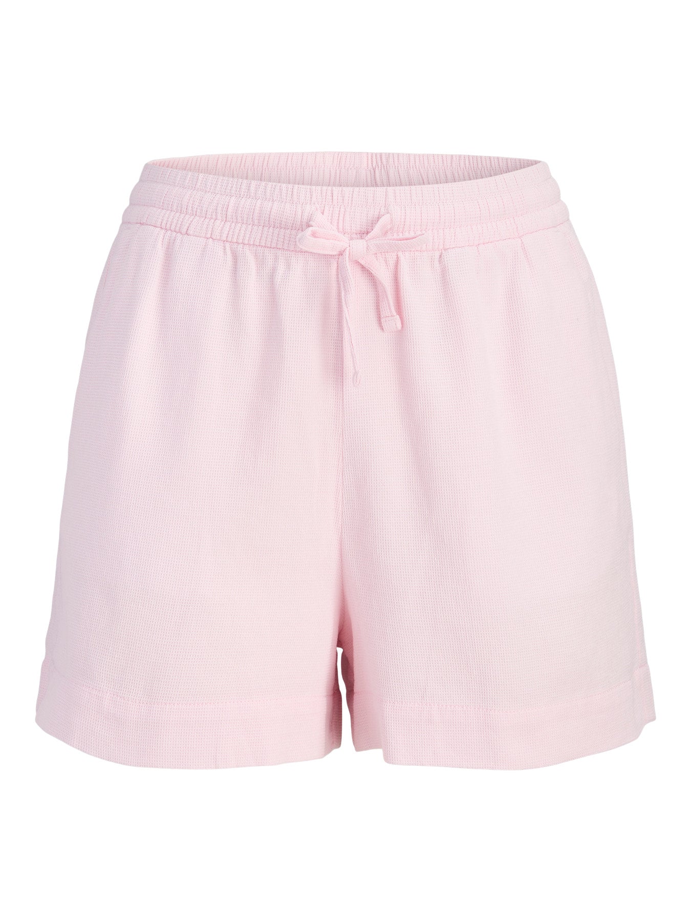 Global waffle shorts pink