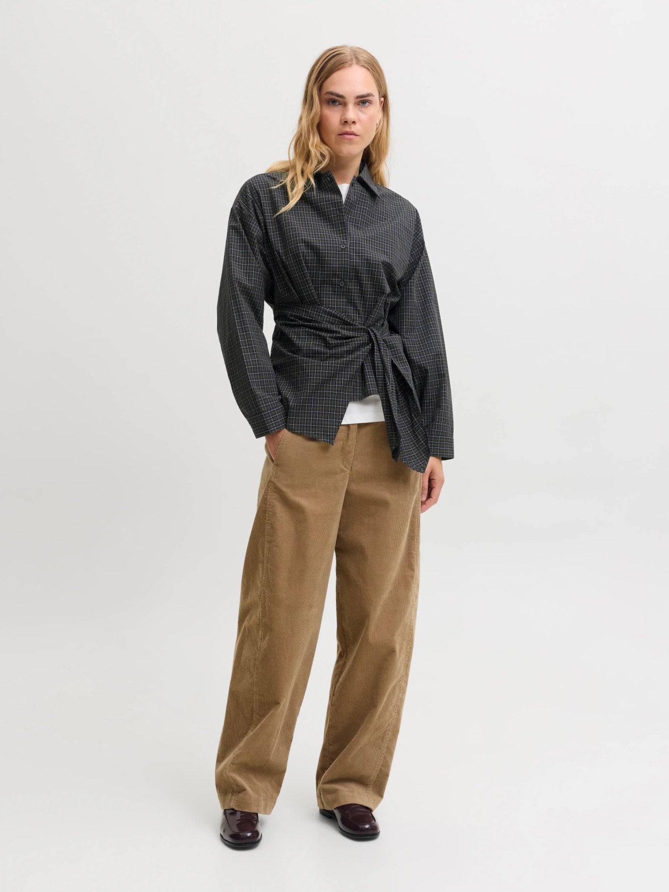 Viola wrap shirt