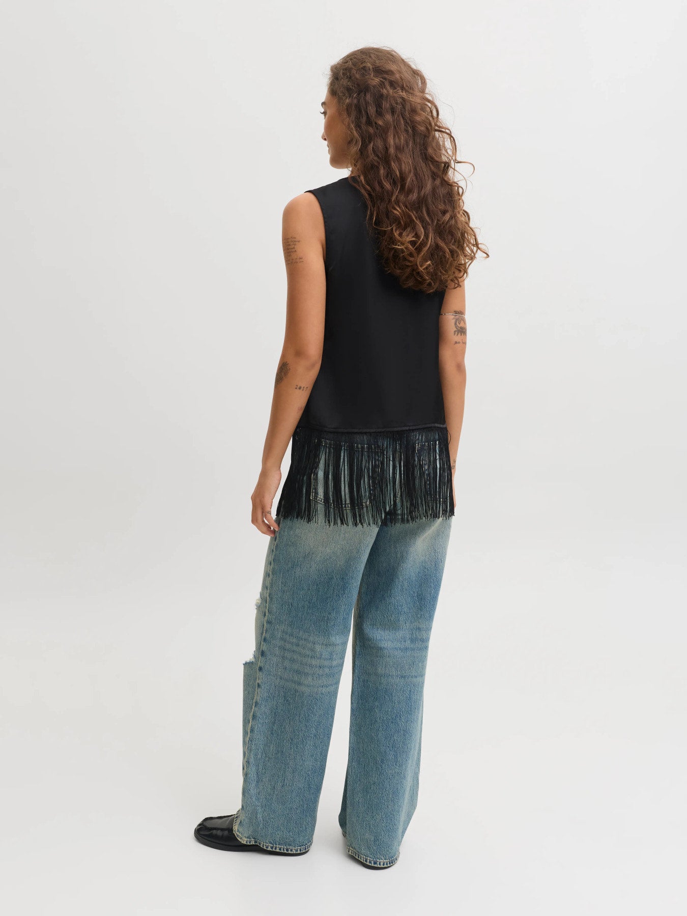 Safia tassel top