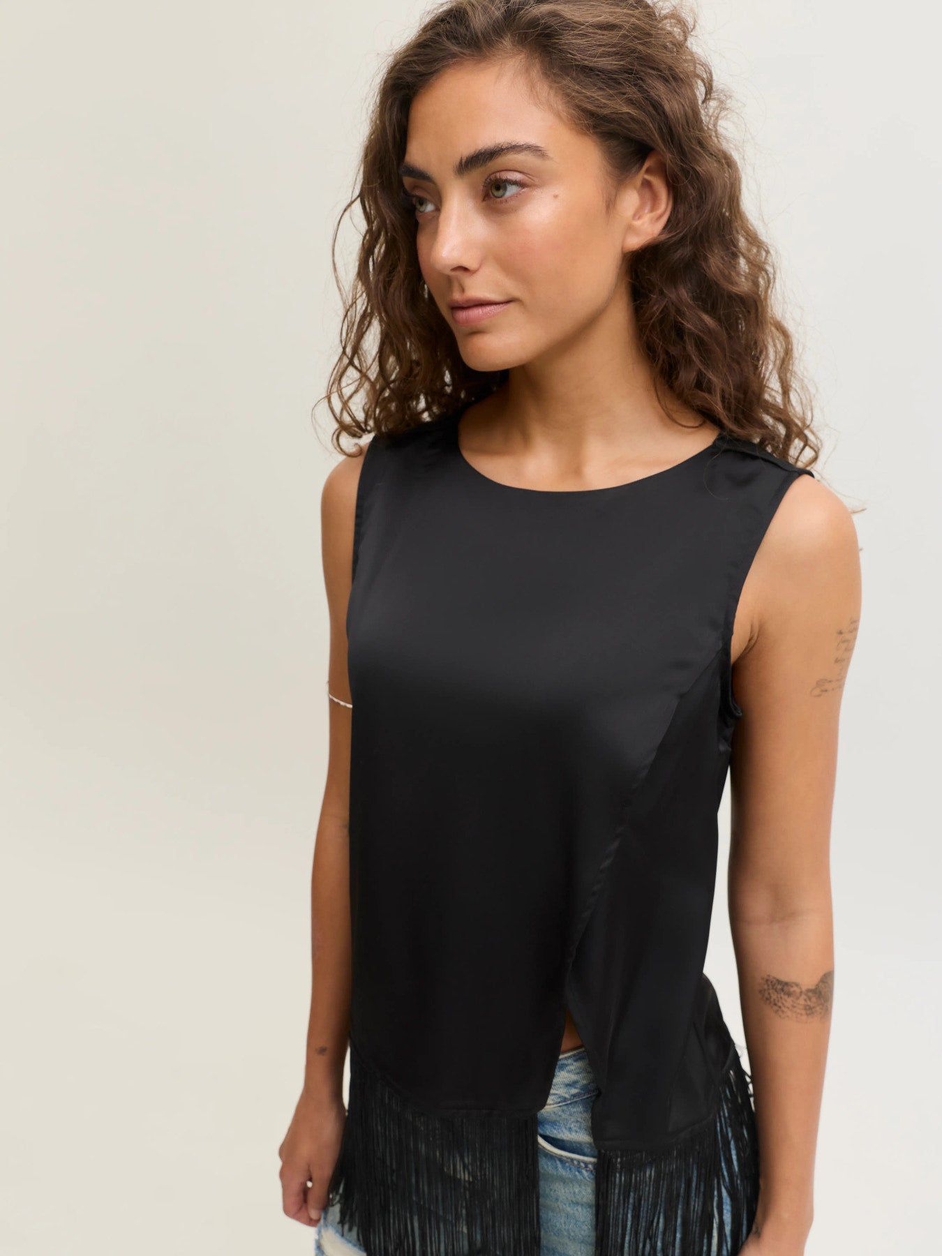 Safia tassel top