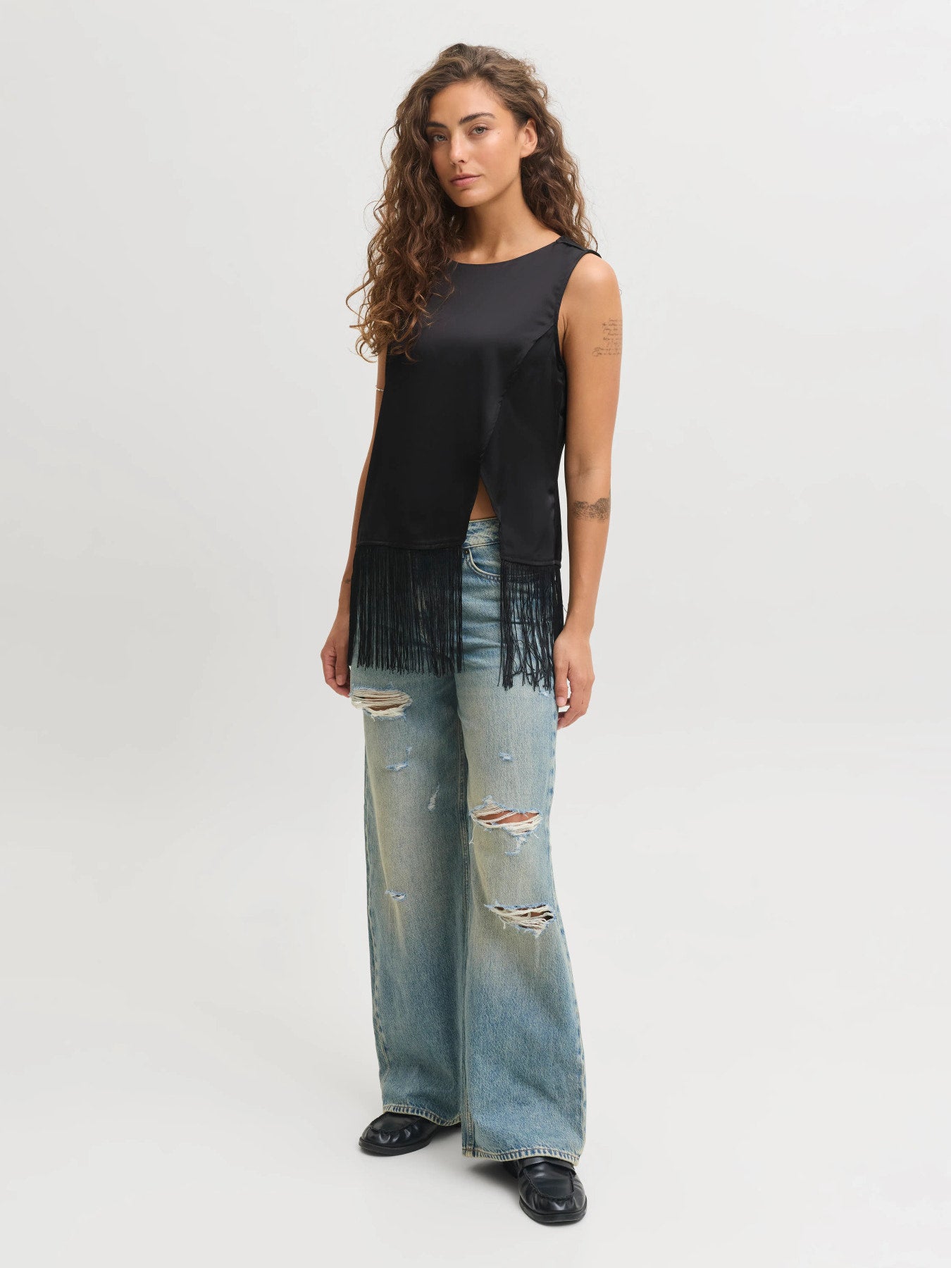 Safia tassel top