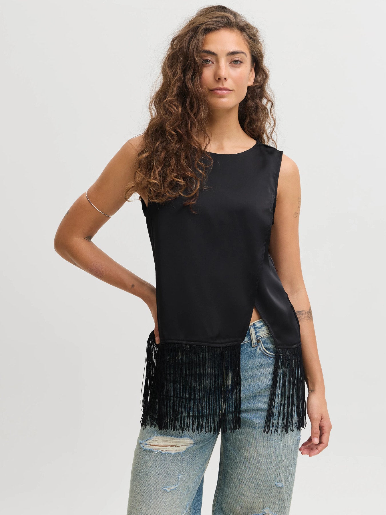 Safia tassel top