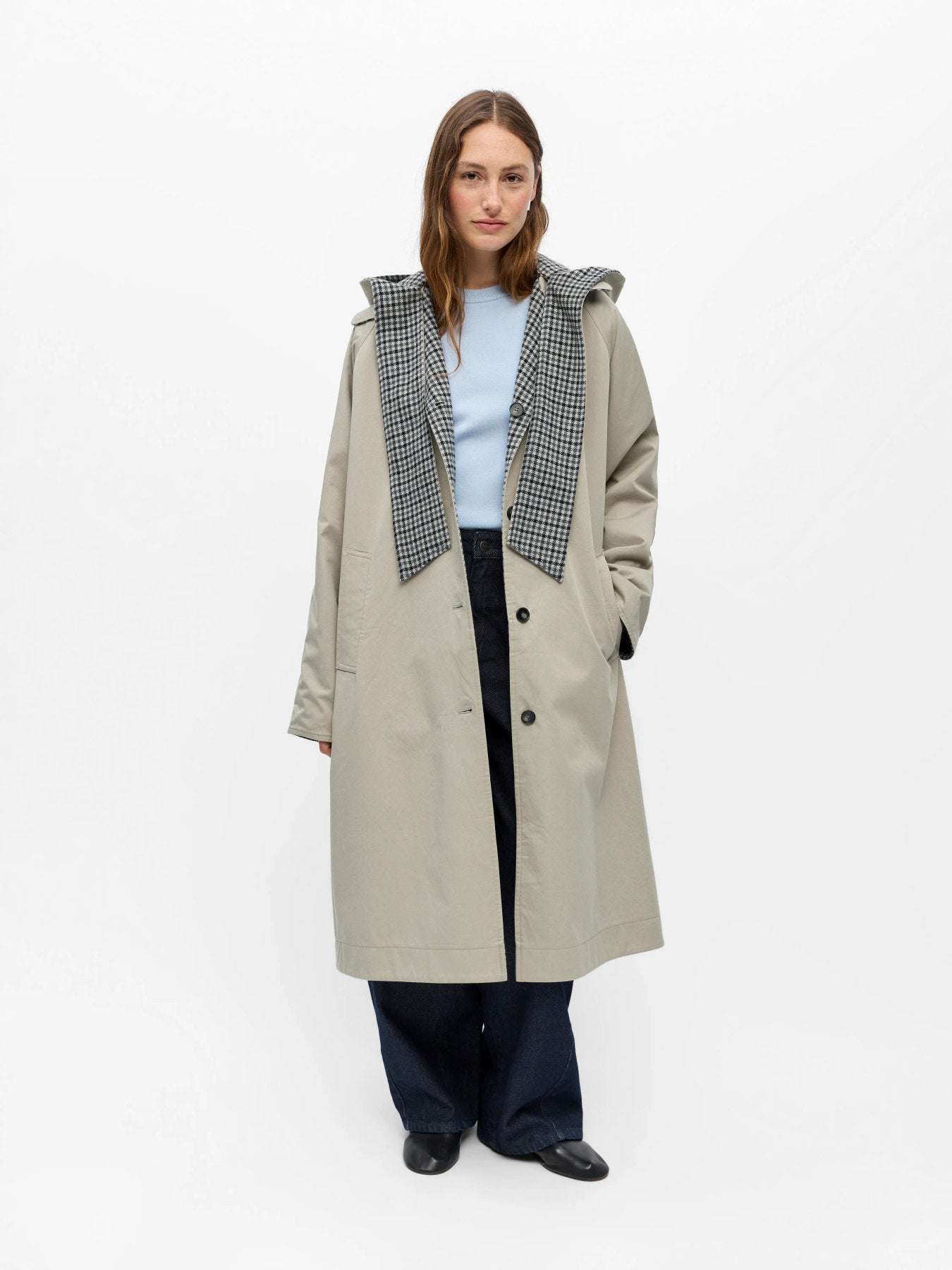 Holly reversible trenchcoat