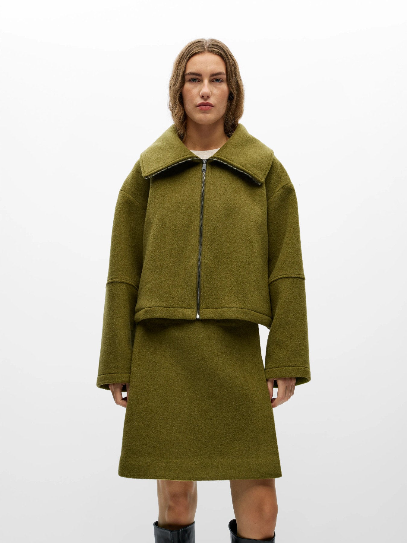 Mandi zip-up jacket