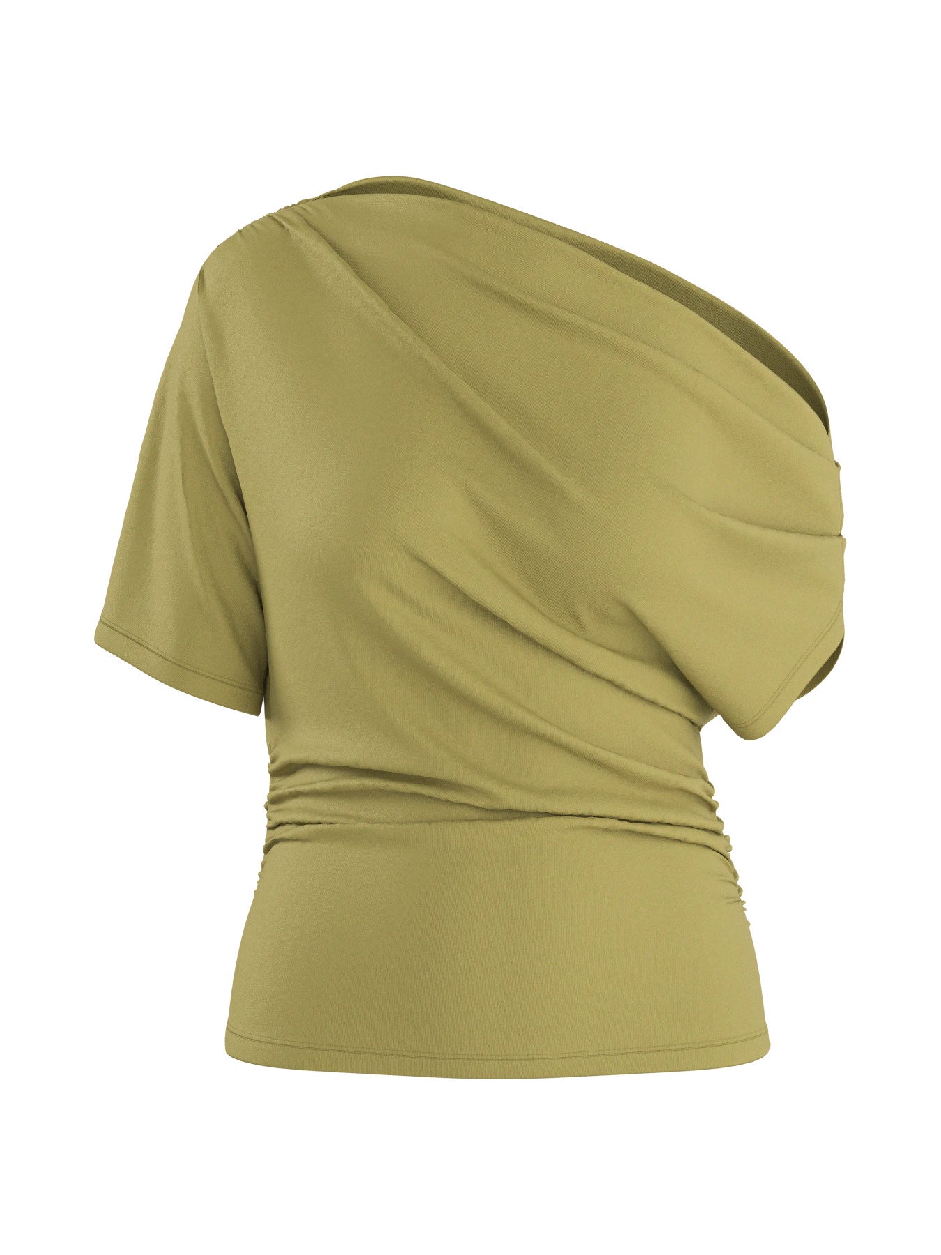 Emma Draped Off-Shoulder Top
