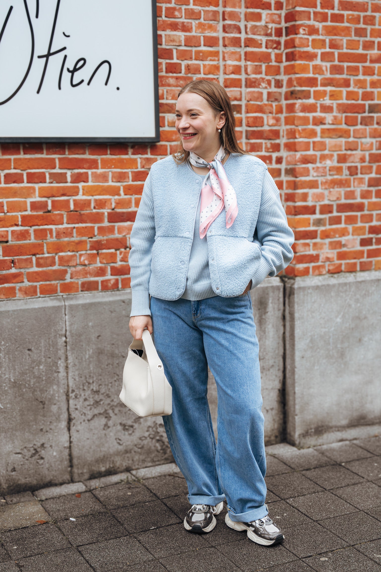 Fuji barrel jeans light blue