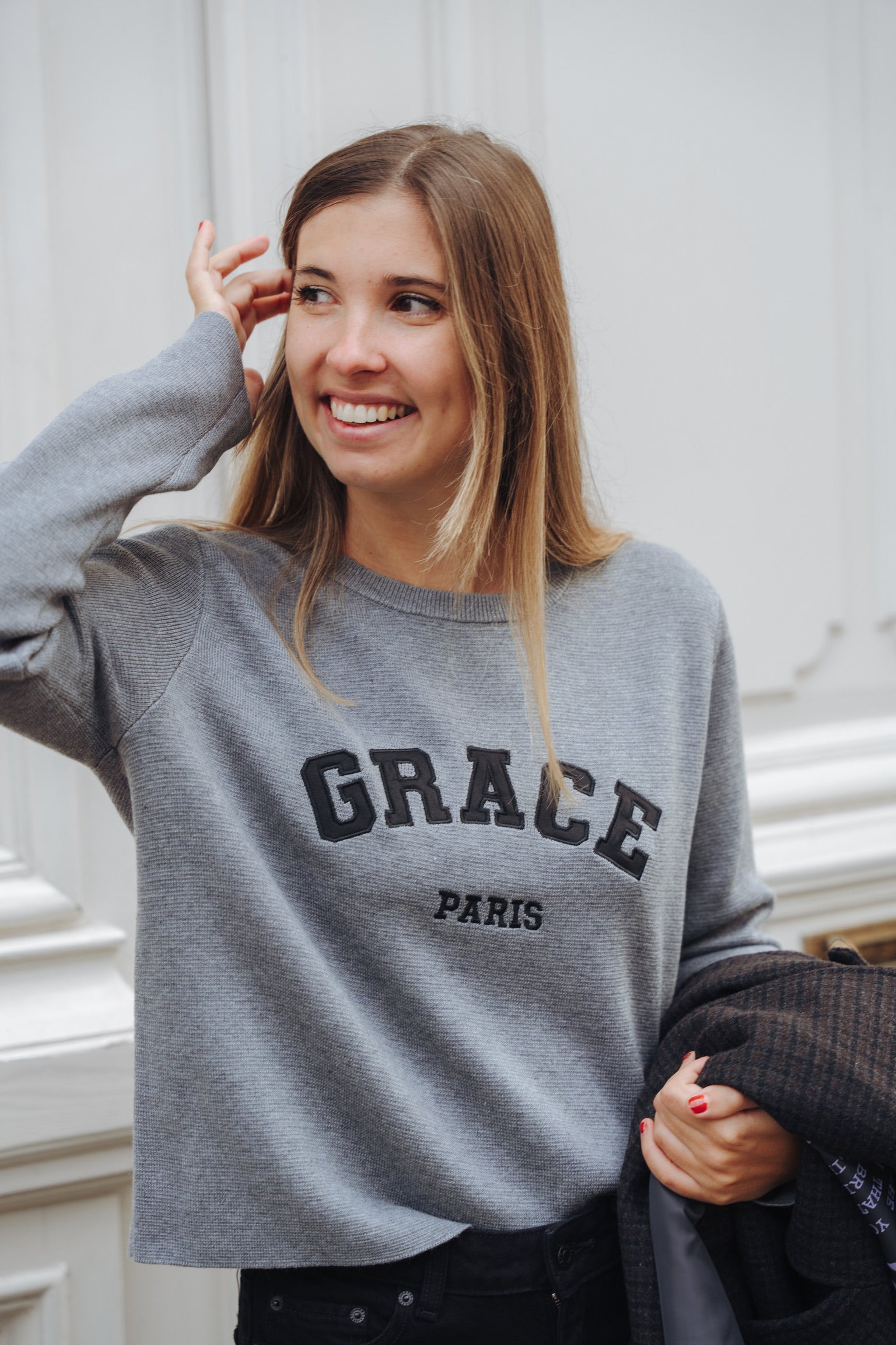 Grace knit grey