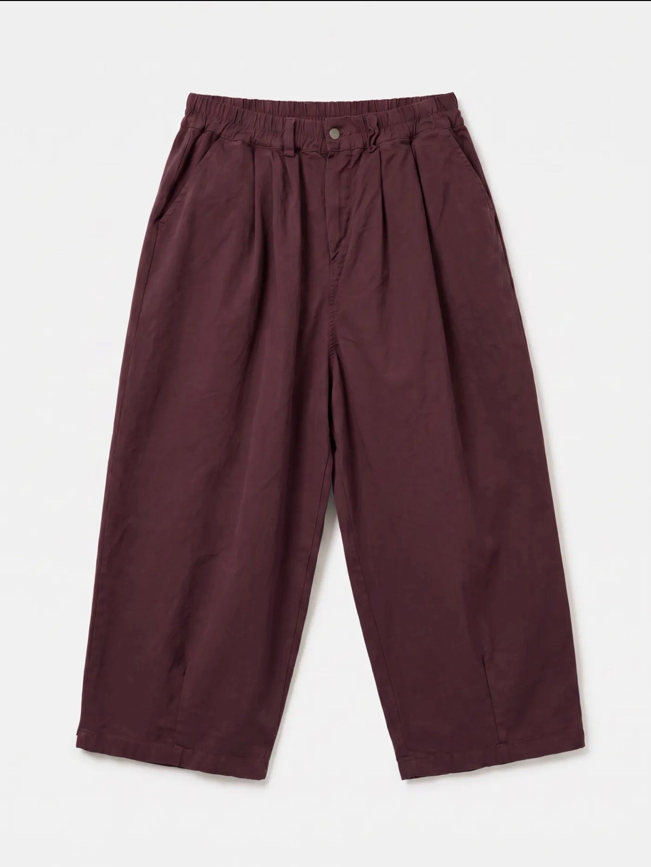 Freya barrel trousers - wine