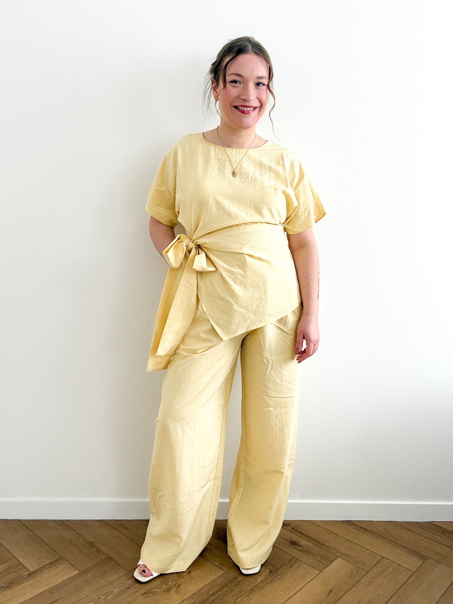 Camille trousers butteryellow