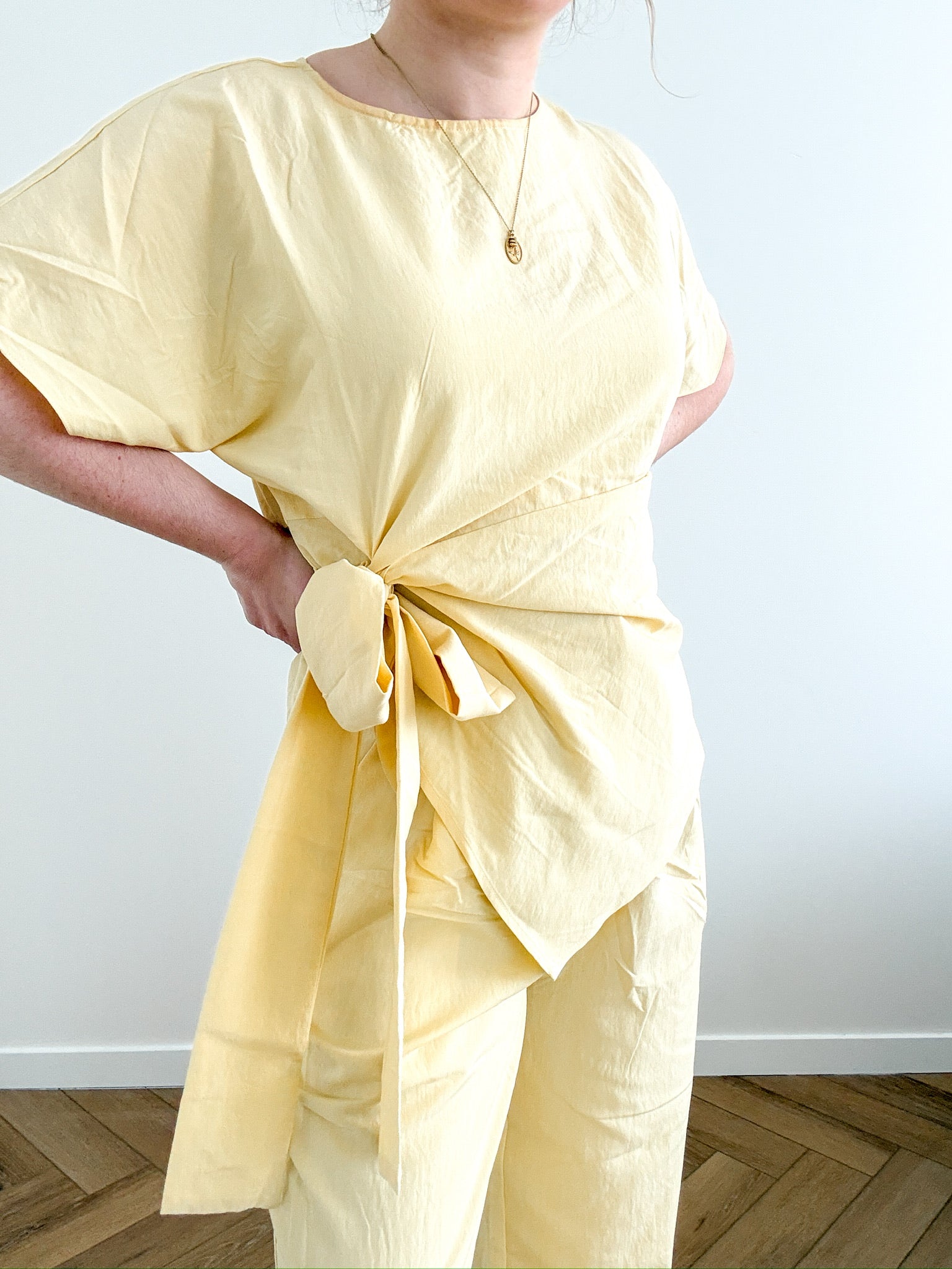 Camille bow blouse