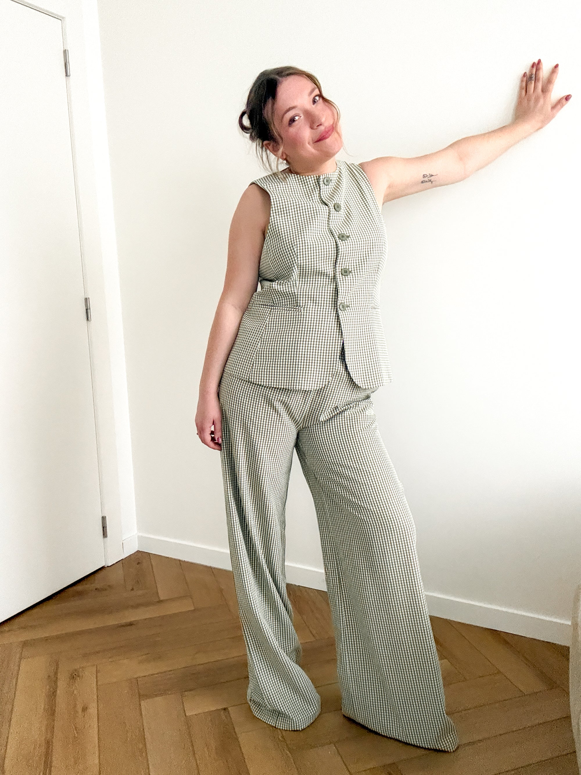 Celeste trousers green