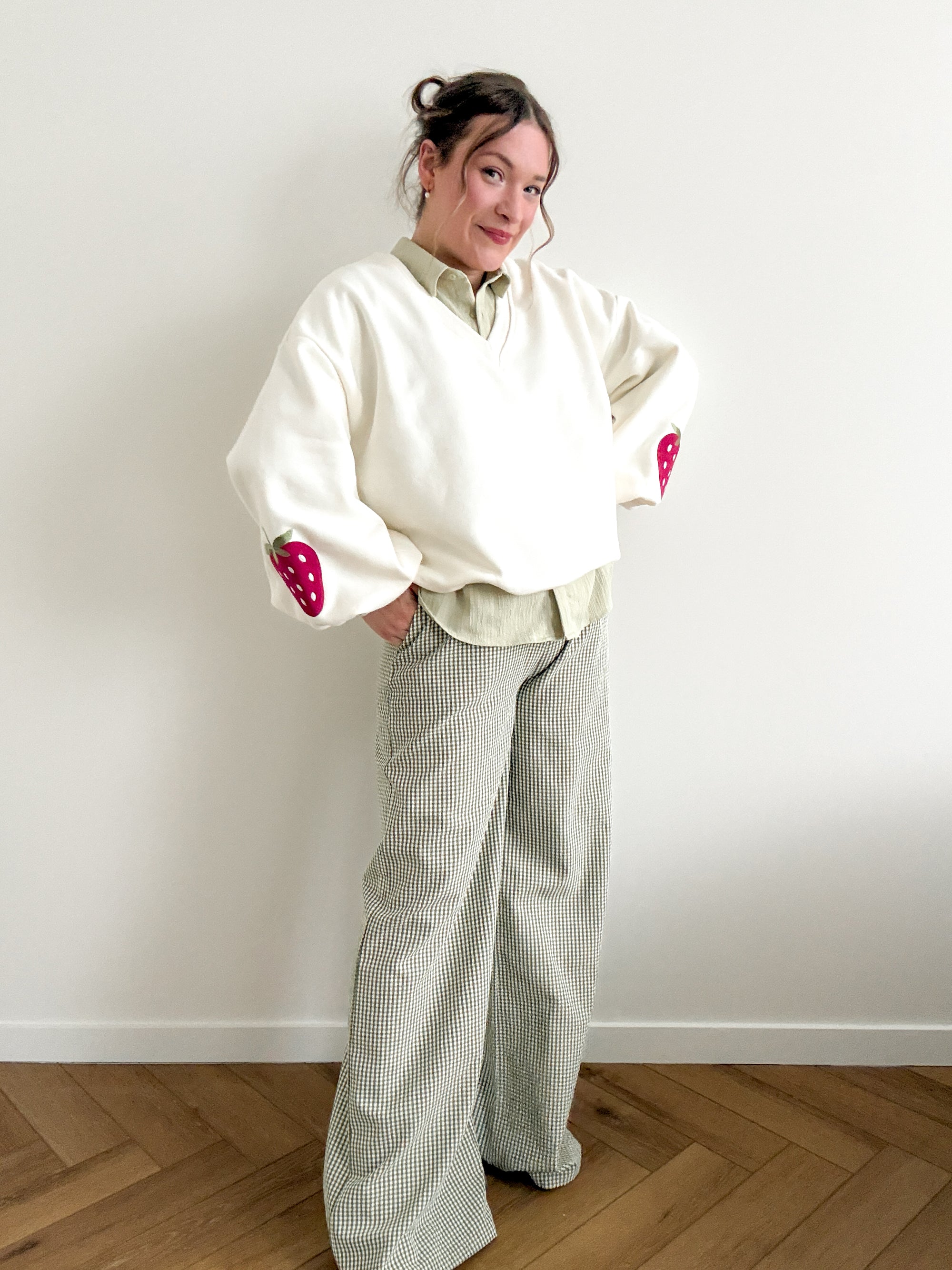 Celeste trousers green