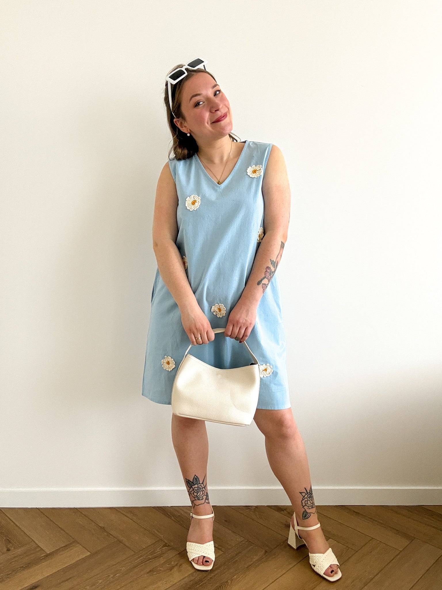 Claudette daisy dress