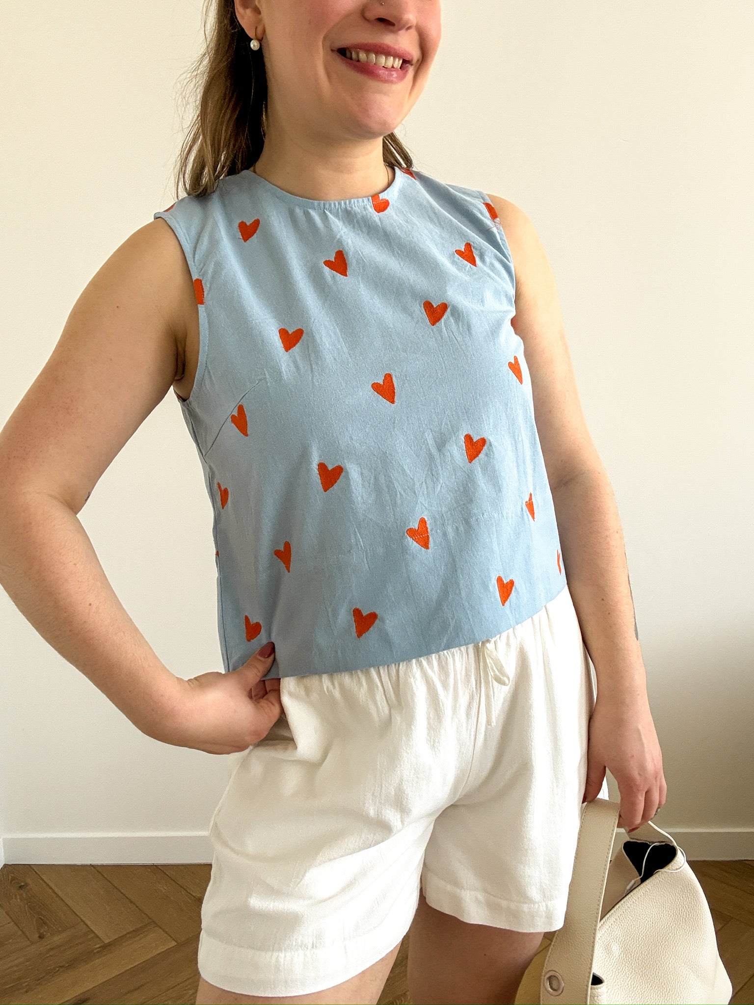 Corien little heart top