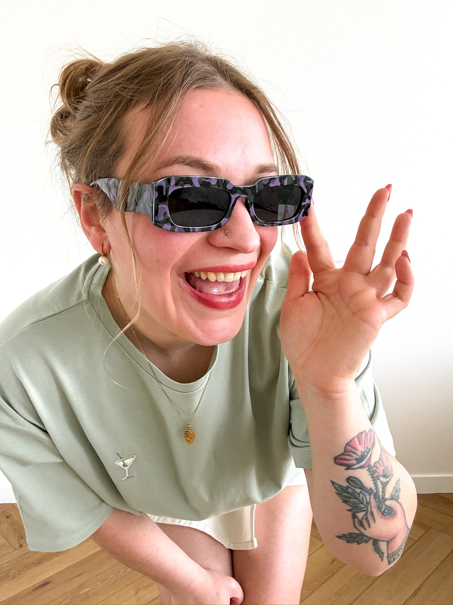 Uma sunglasses green
