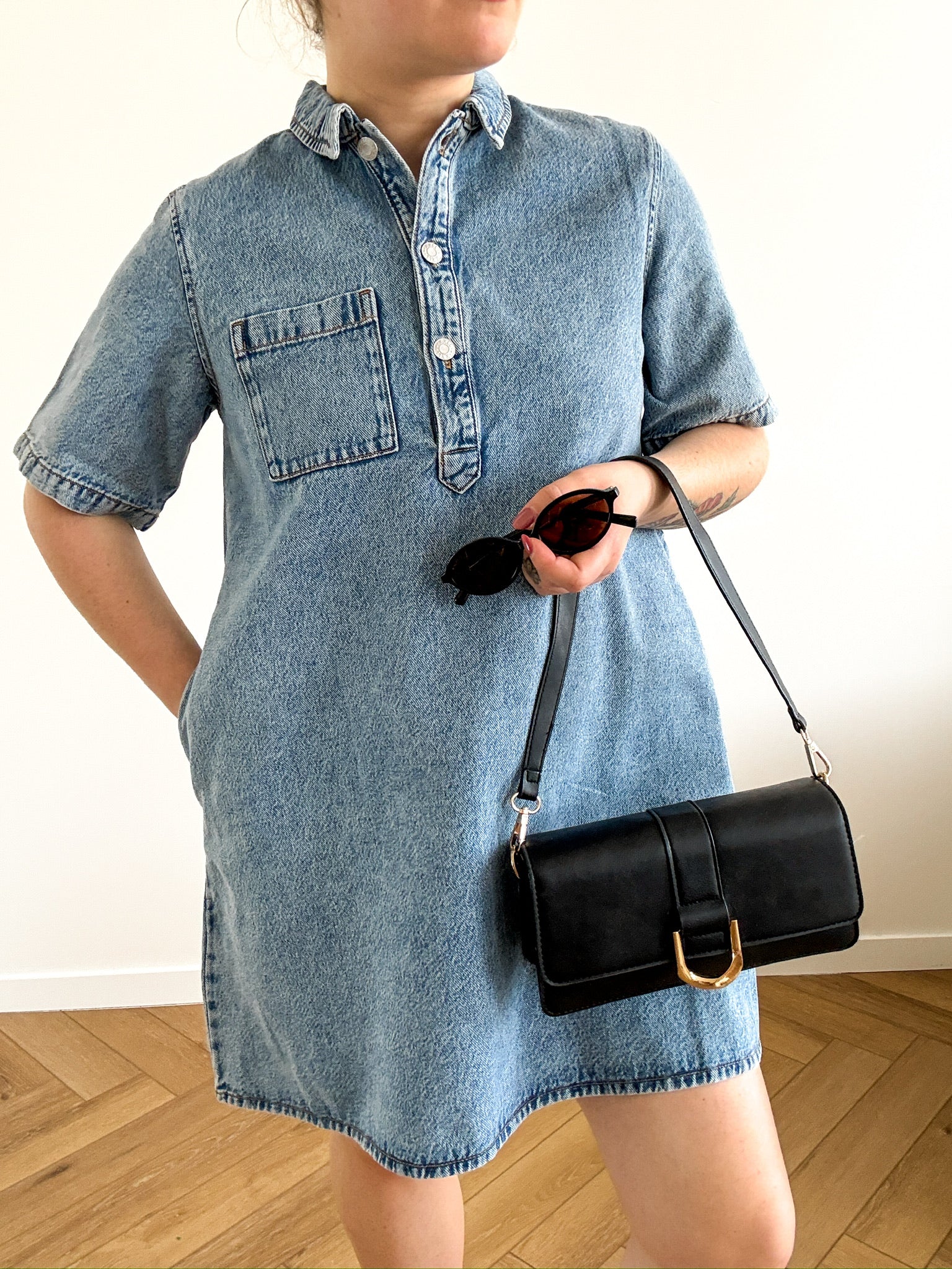 Amara denim dress