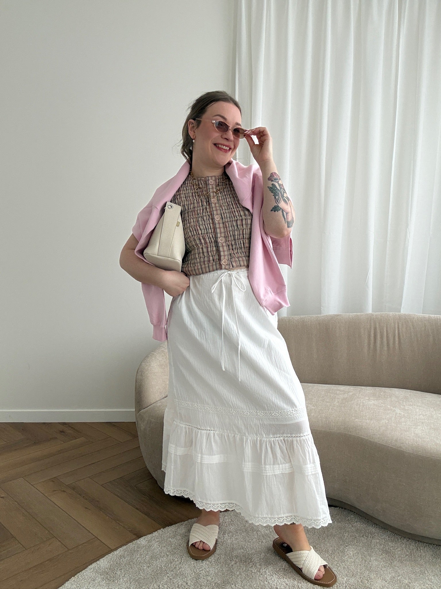 Igna skirt white