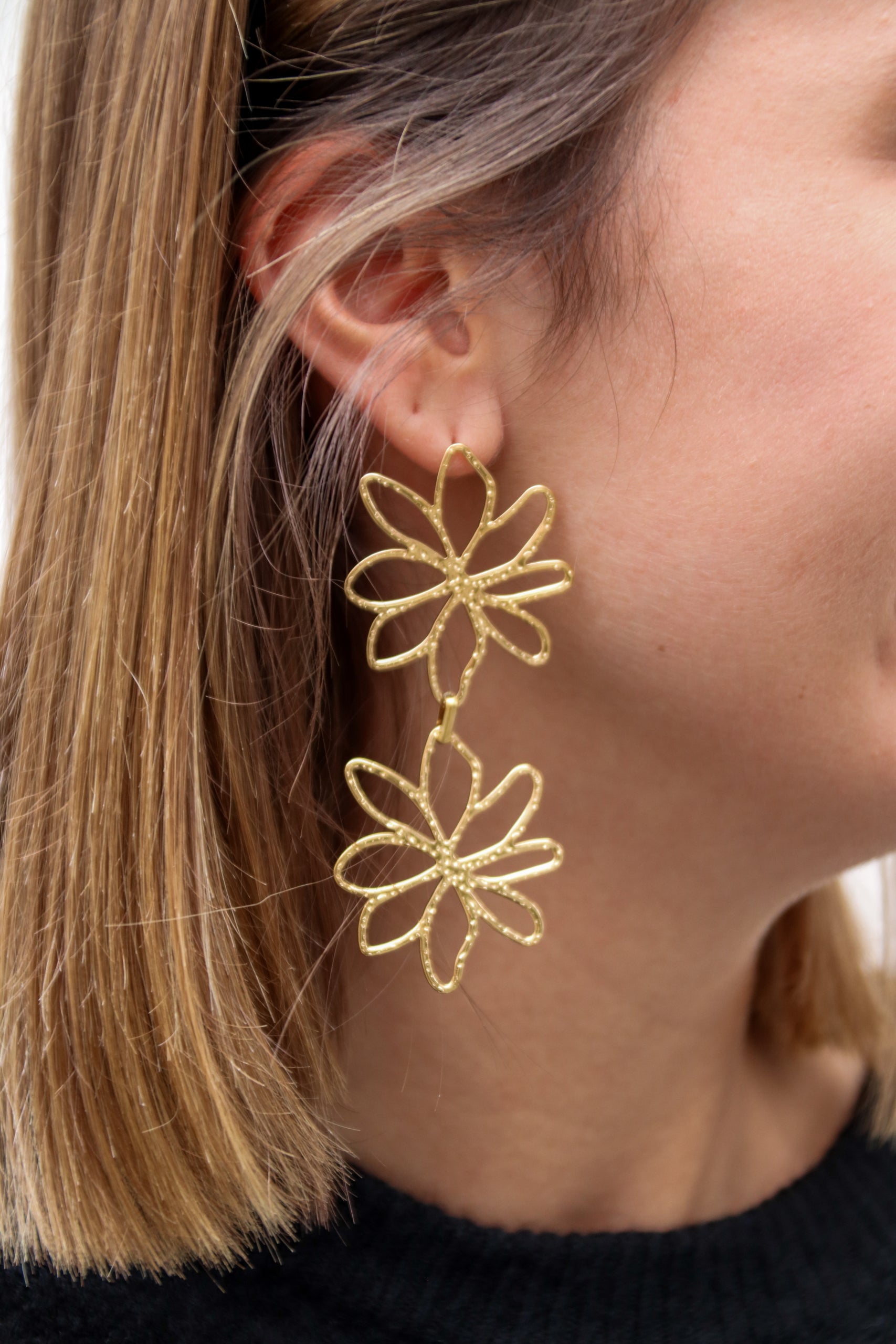 Floral madness earrings