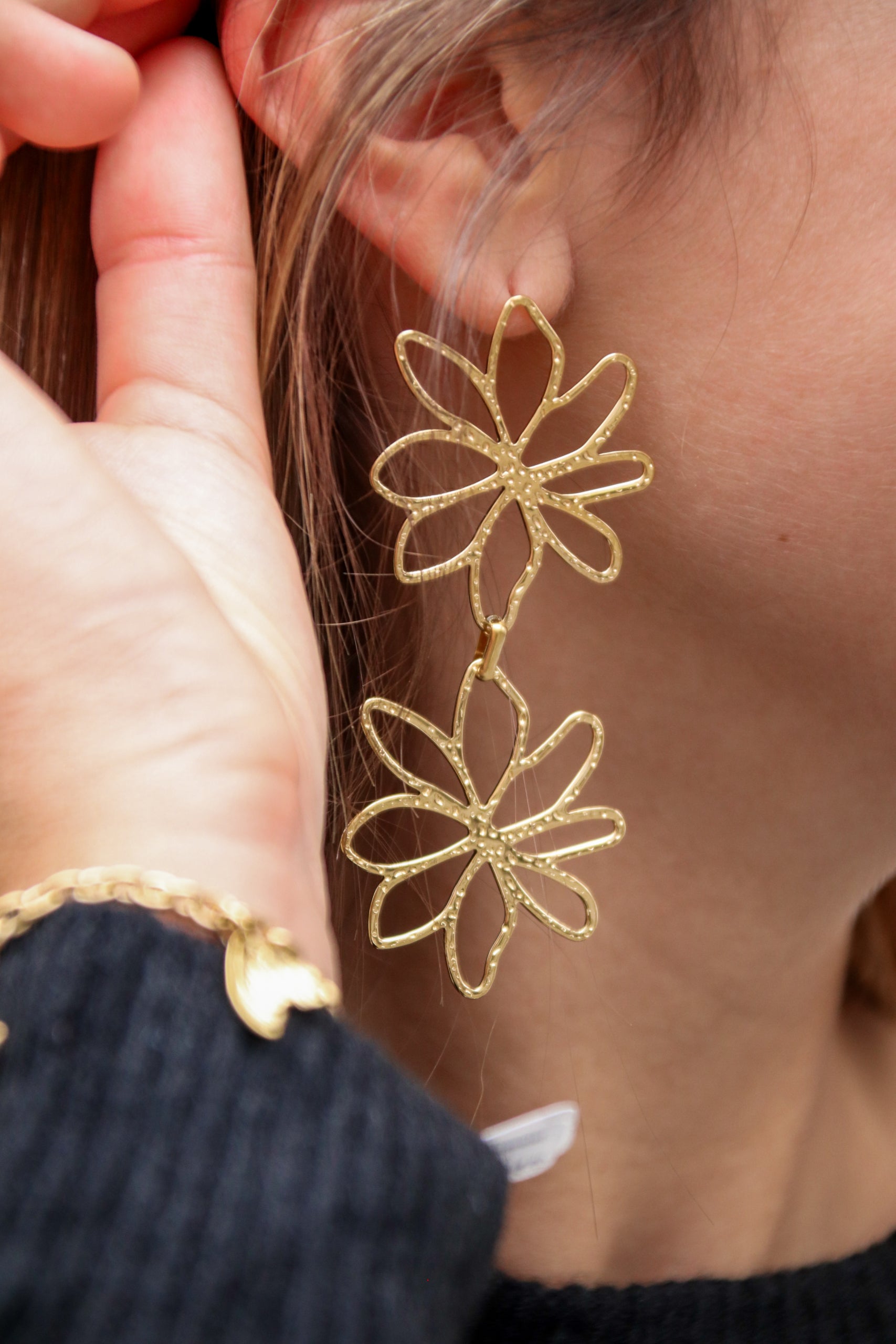 Floral madness earrings