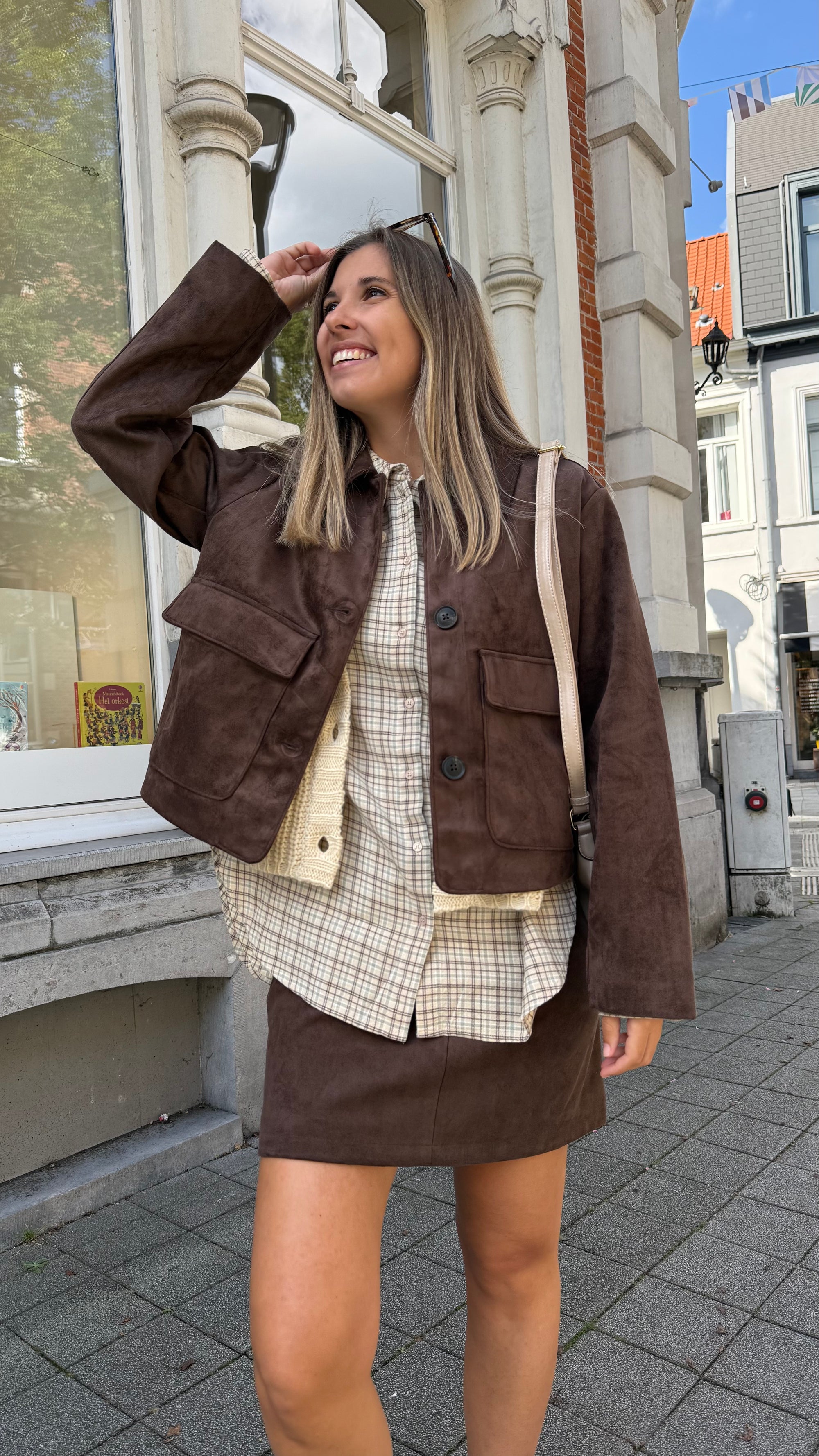 Luisa suede jacket