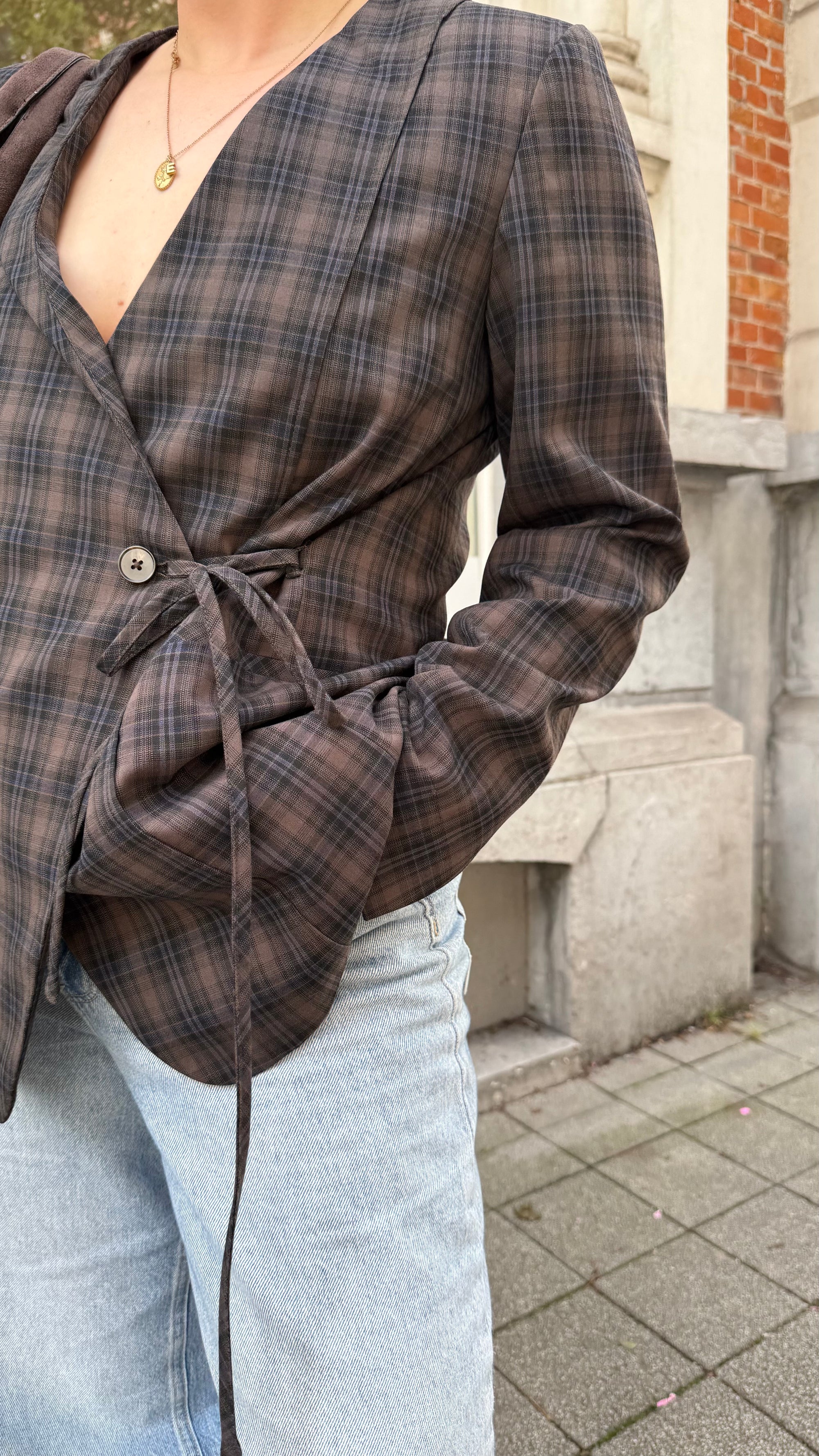 Soley tie blazer