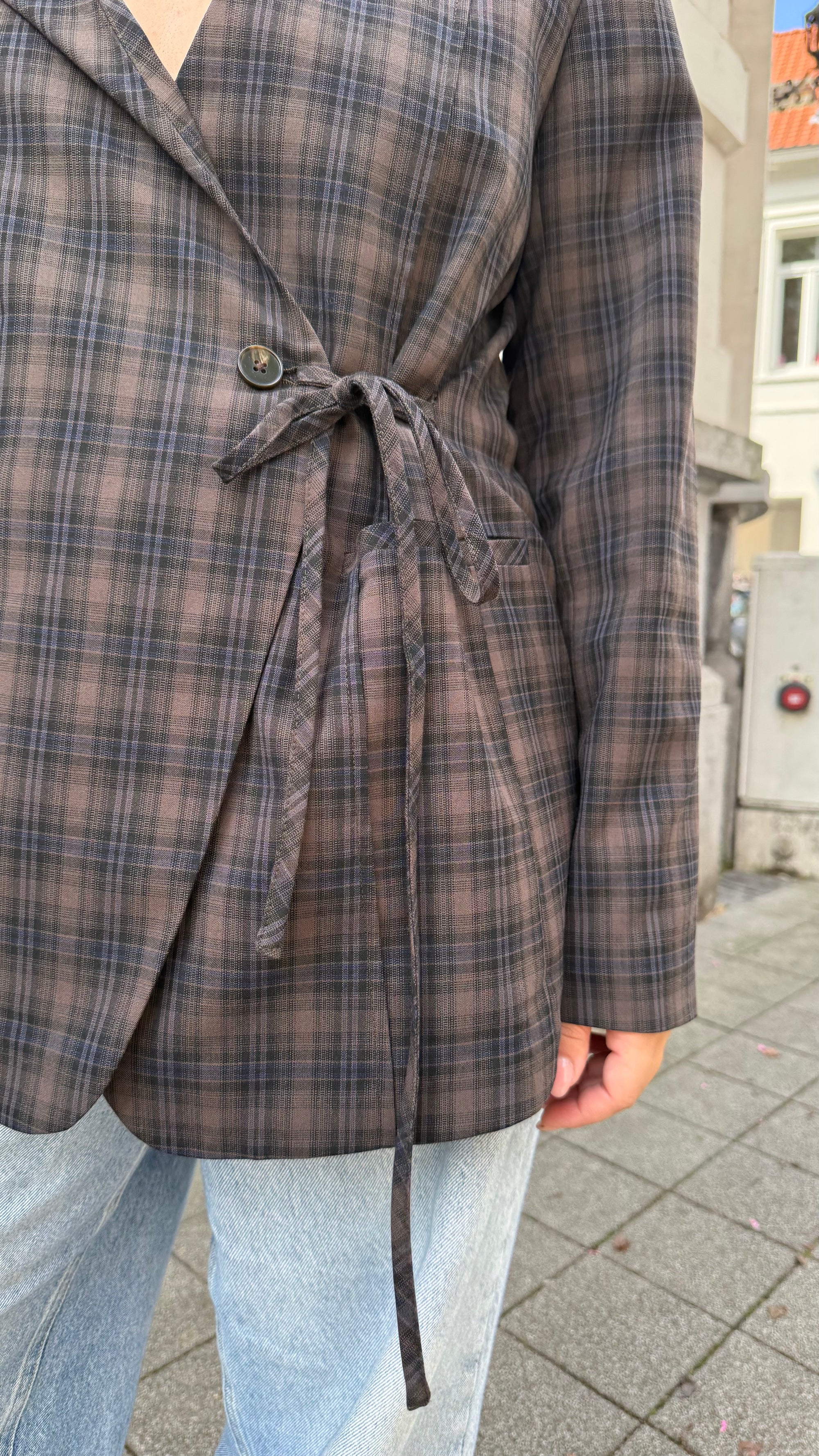 Soley tie blazer
