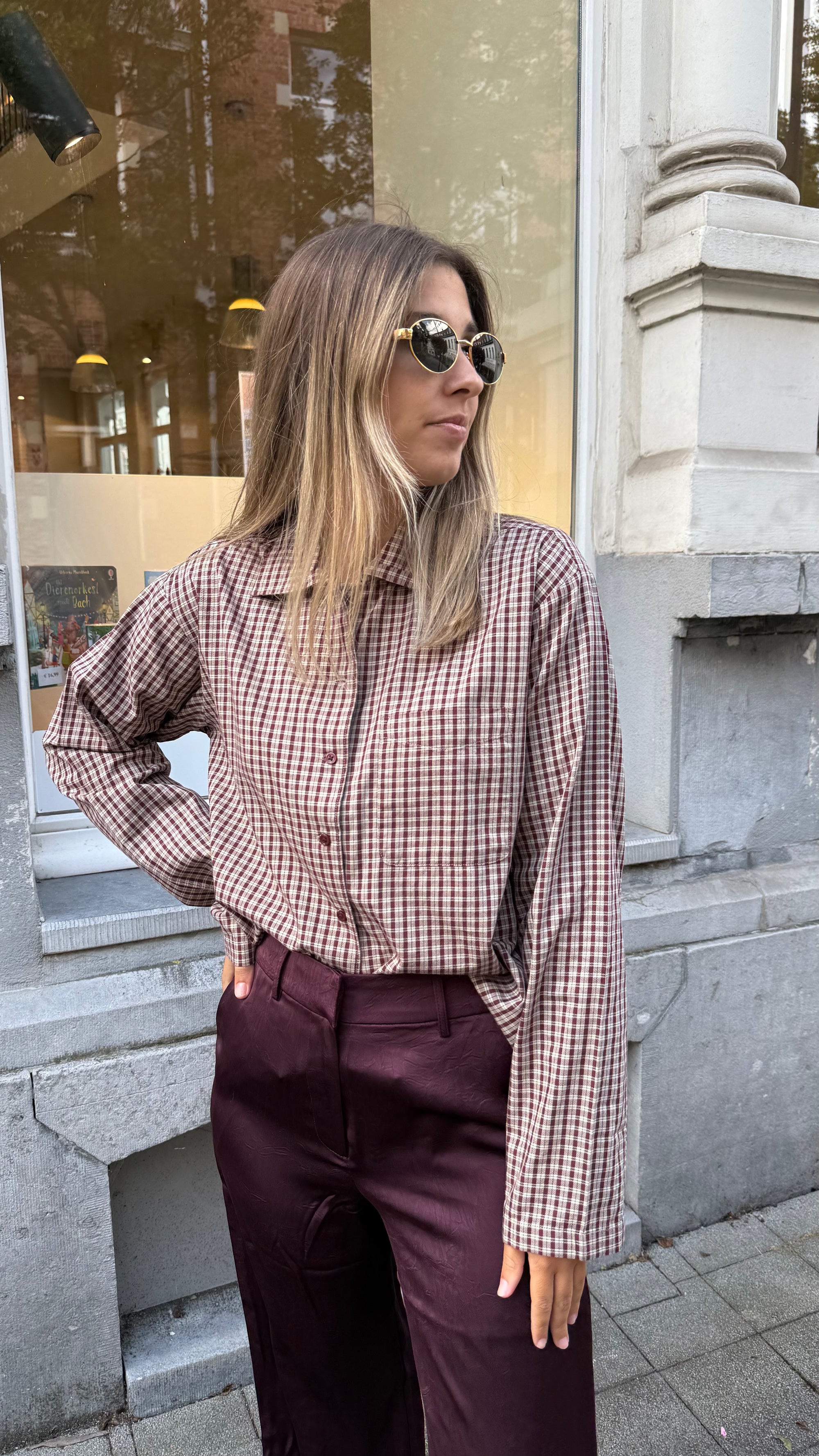 Asta check shirt
