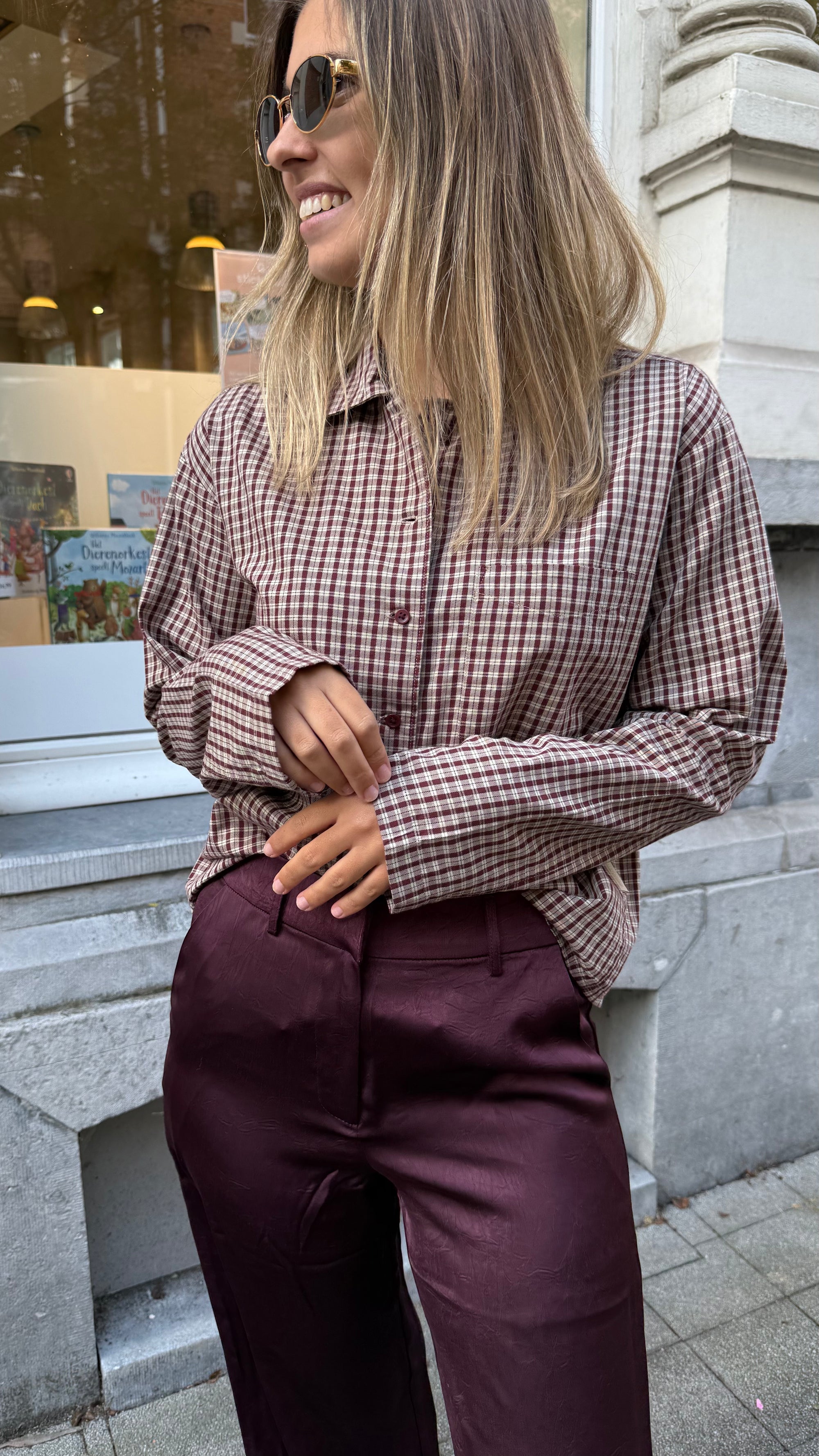 Asta check shirt