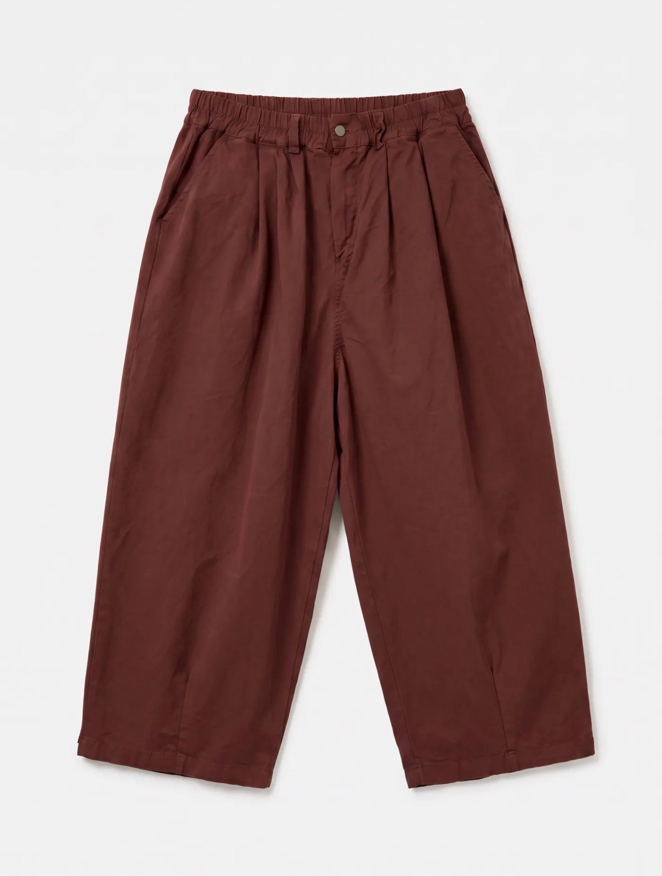 Freya barrel trousers - brick