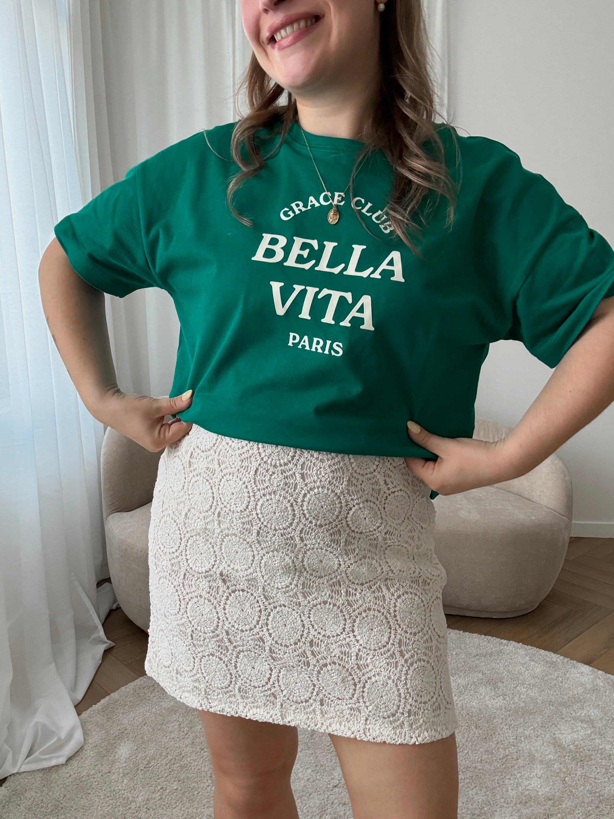 Bella Vita t-shirt green